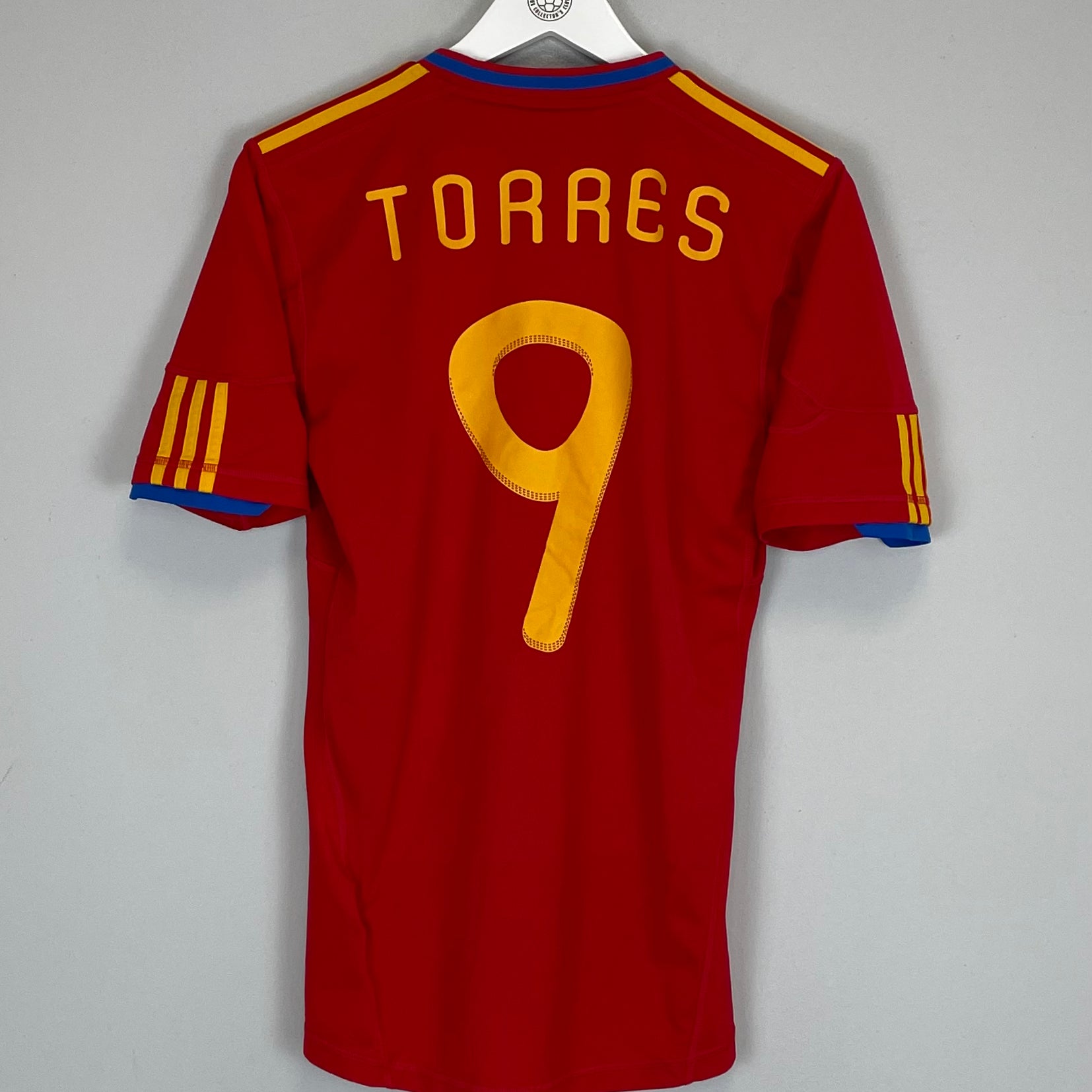 Shop 2009/10 SPAIN TORRES #9 HOME SHIRT (S) ADIDAS, classic football shirts, vintage football shirts & retro soccer jerseys at Cult Kits