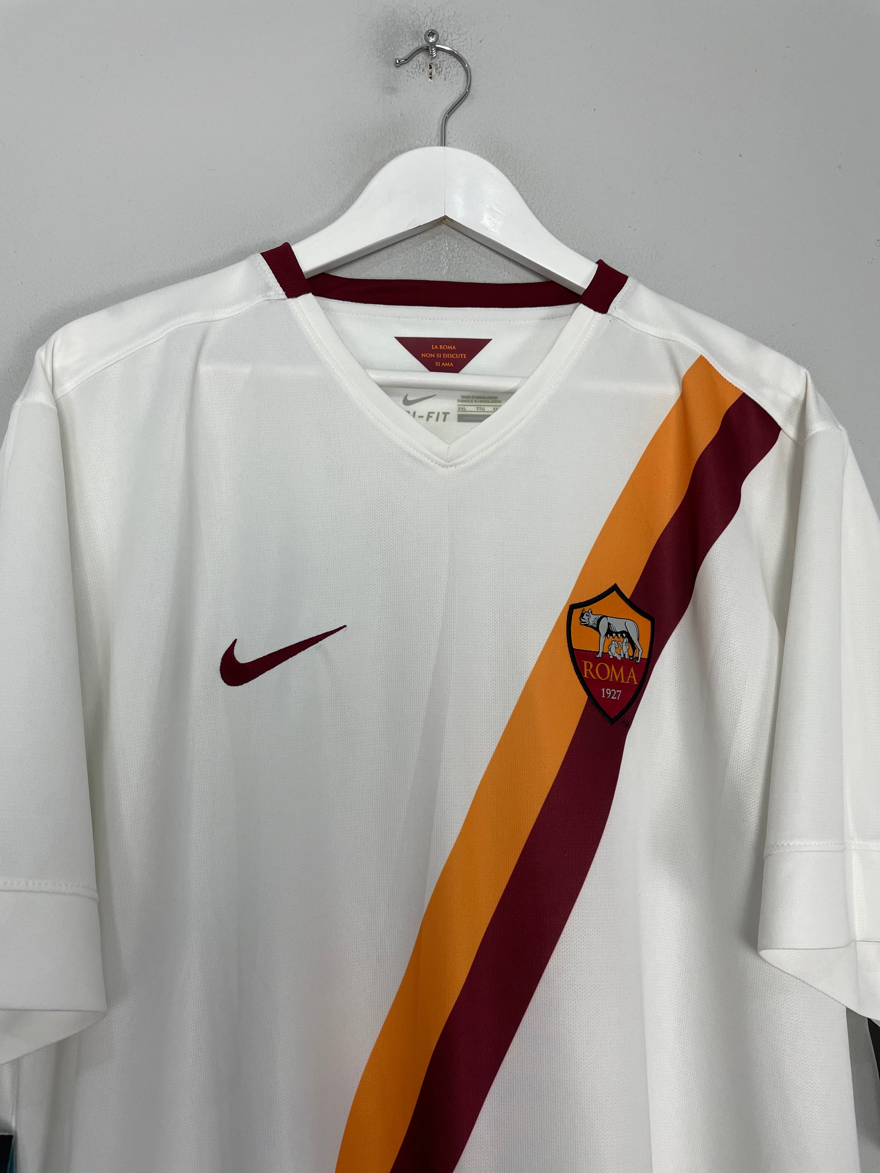 Shop 2014/15 ROMA TOTTI #10 *BNWT* AWAY SHIRT (XXL) NIKE, classic football shirts, vintage football shirts & retro soccer jerseys at Cult Kits