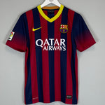 Shop 2013/14 BARCELONA MESSI #10 HOME SHIRT (S) NIKE, classic football shirts, vintage football shirts & retro soccer jerseys at Cult Kits