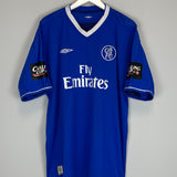 2003/05 CHELSEA LAMPARD #8 HOME SHIRT (XXL) UMBRO