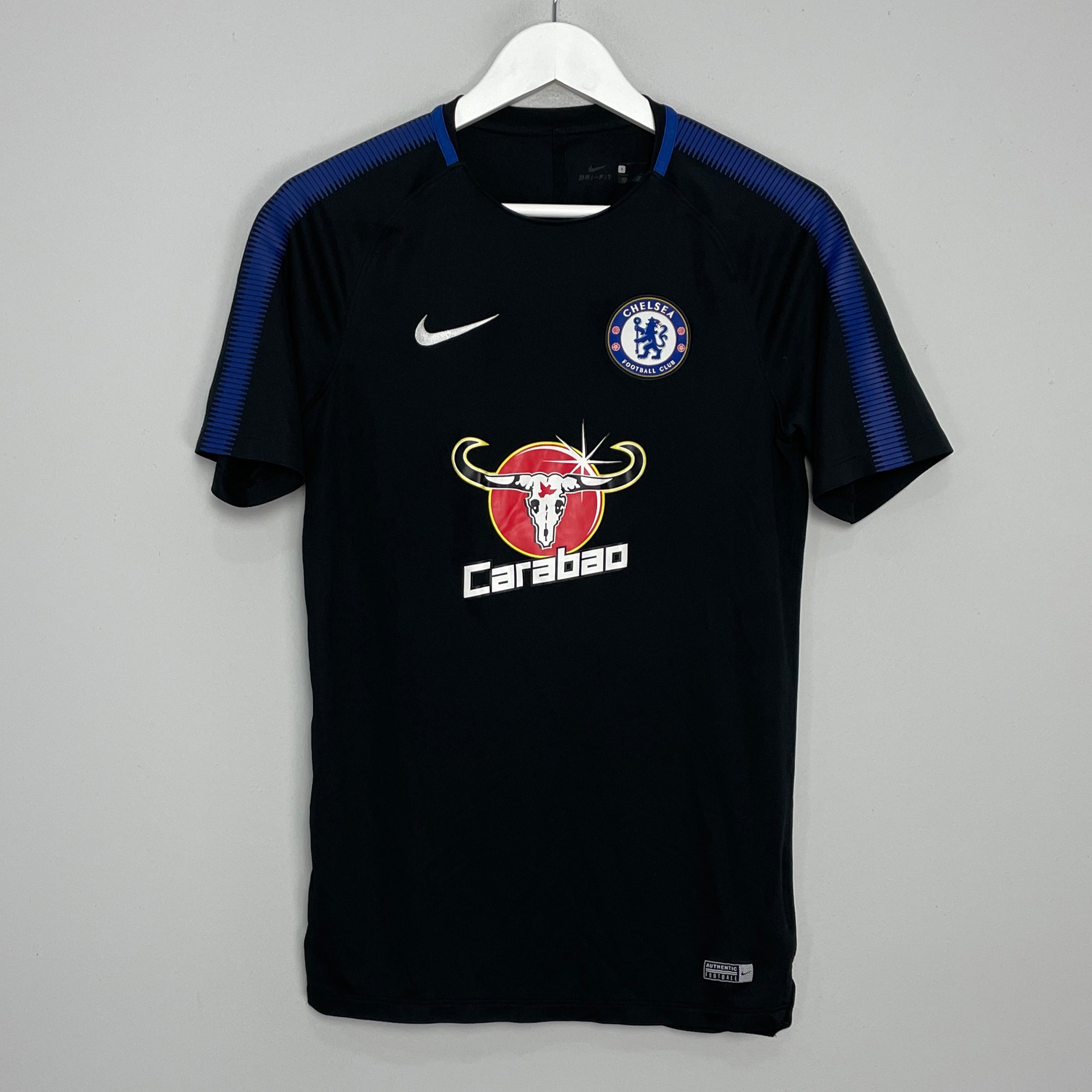 Shop 2017/18 CHELSEA TRAINING SHIRT (S) NIKE, classic football shirts, vintage football shirts & retro soccer jerseys at Cult Kits
