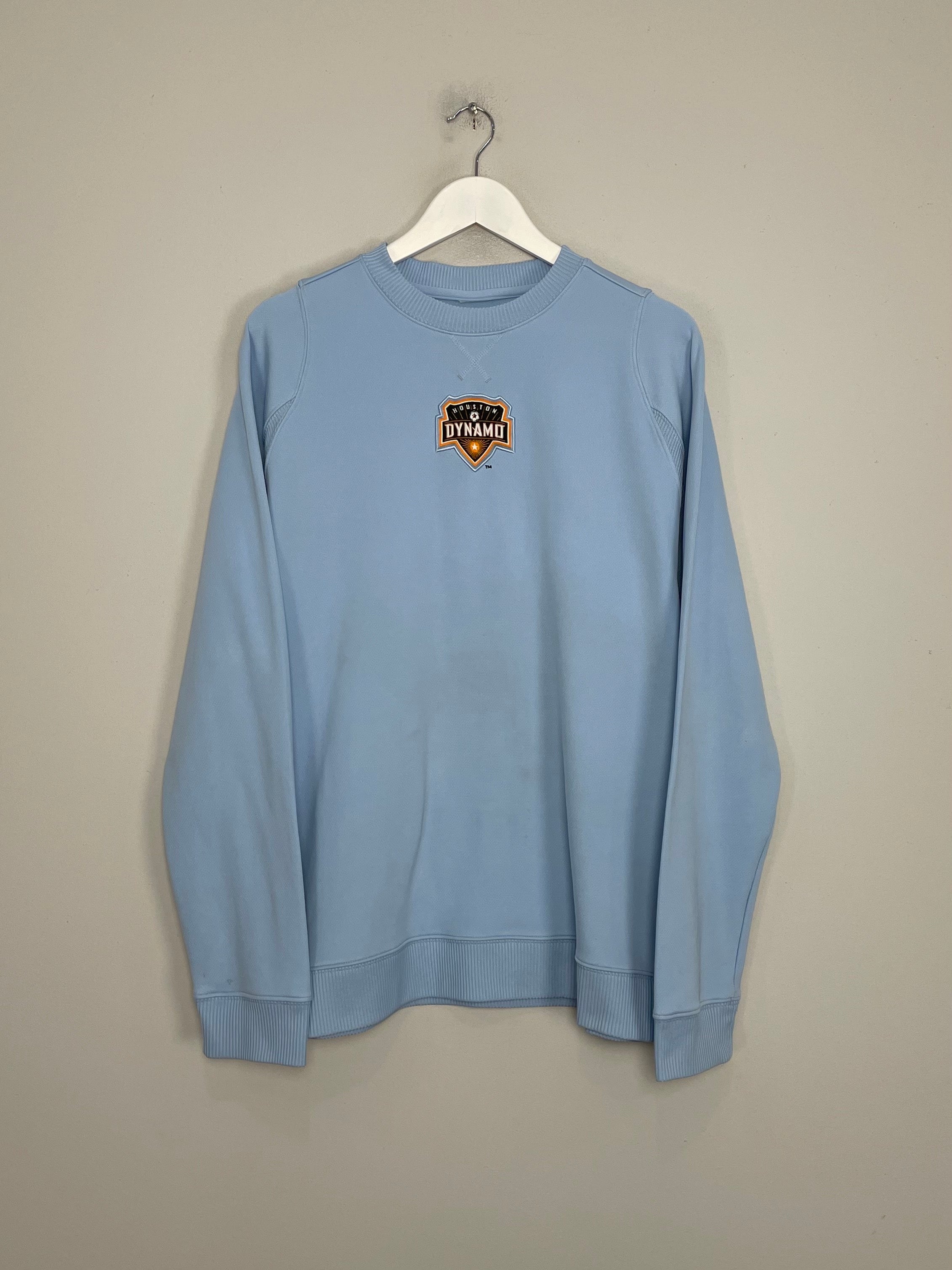 Shop 2008/09 HOUSTON DYNAMO TRAINING JUMPER (XL) ADIDAS, classic football shirts, vintage football shirts & retro soccer jerseys at Cult Kits