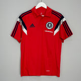 Shop 2013/14 SCOTLAND TRAINING SHIRT (M) ADIDAS, classic football shirts, vintage football shirts & retro soccer jerseys at Cult Kits