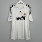 Shop 2008/09 REAL MADRID HOME SHIRT (XL) ADIDAS, classic football shirts, vintage football shirts & retro soccer jerseys at Cult Kits