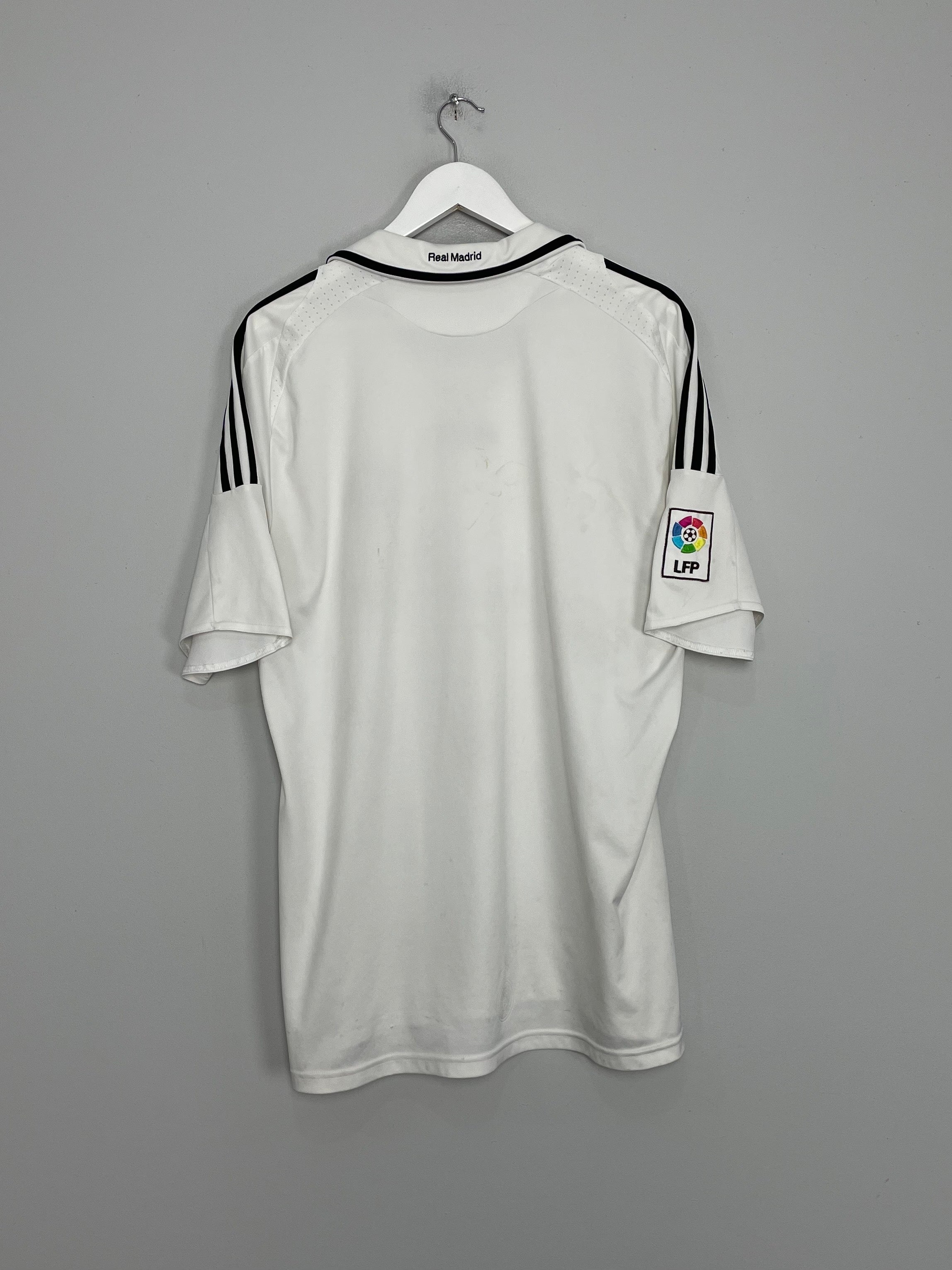 Shop 2008/09 REAL MADRID HOME SHIRT (XL) ADIDAS, classic football shirts, vintage football shirts & retro soccer jerseys at Cult Kits