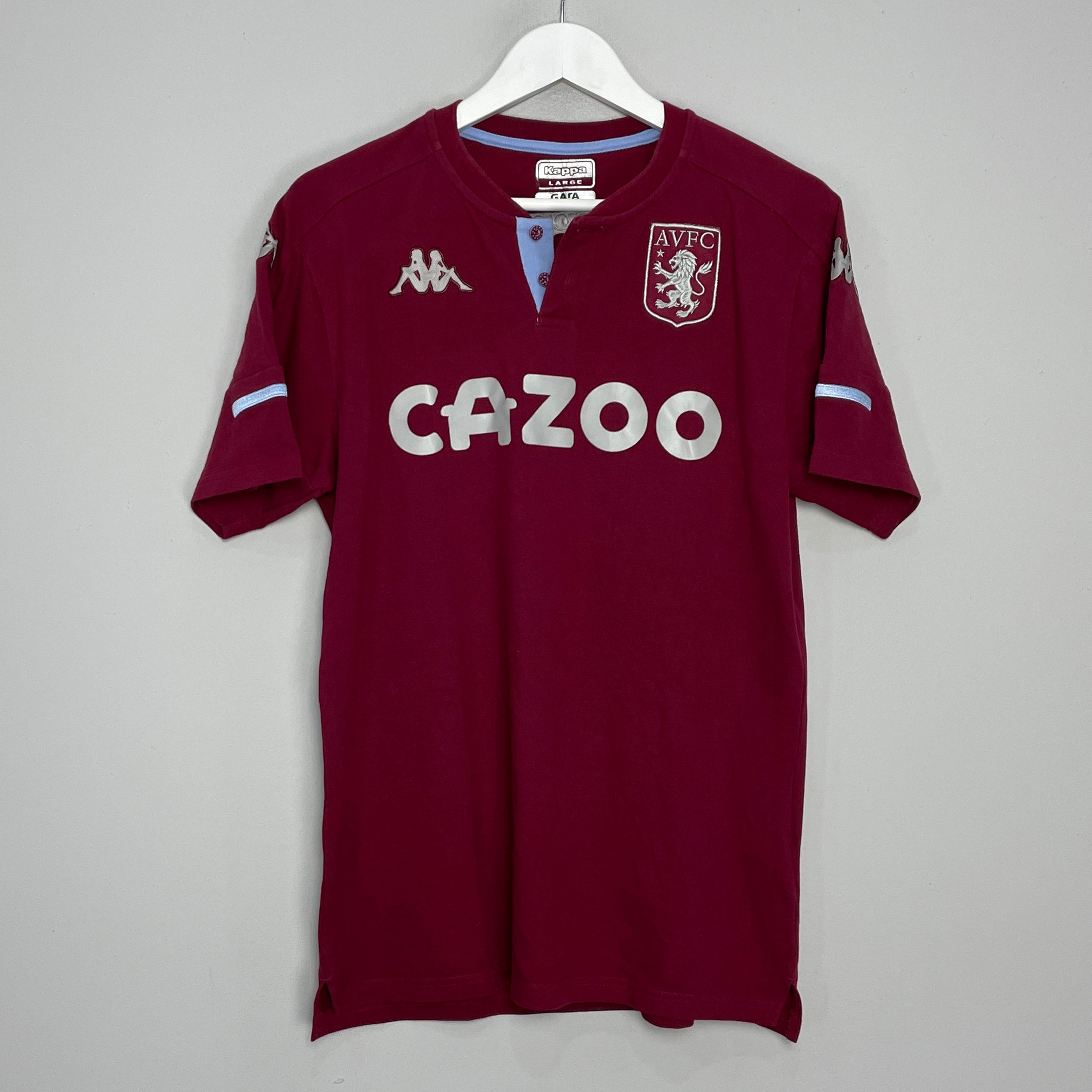 Shop 2020/21 ASTON VILLA POLO SHIRT (L) KAPPA, classic football shirts, vintage football shirts & retro soccer jerseys at Cult Kits