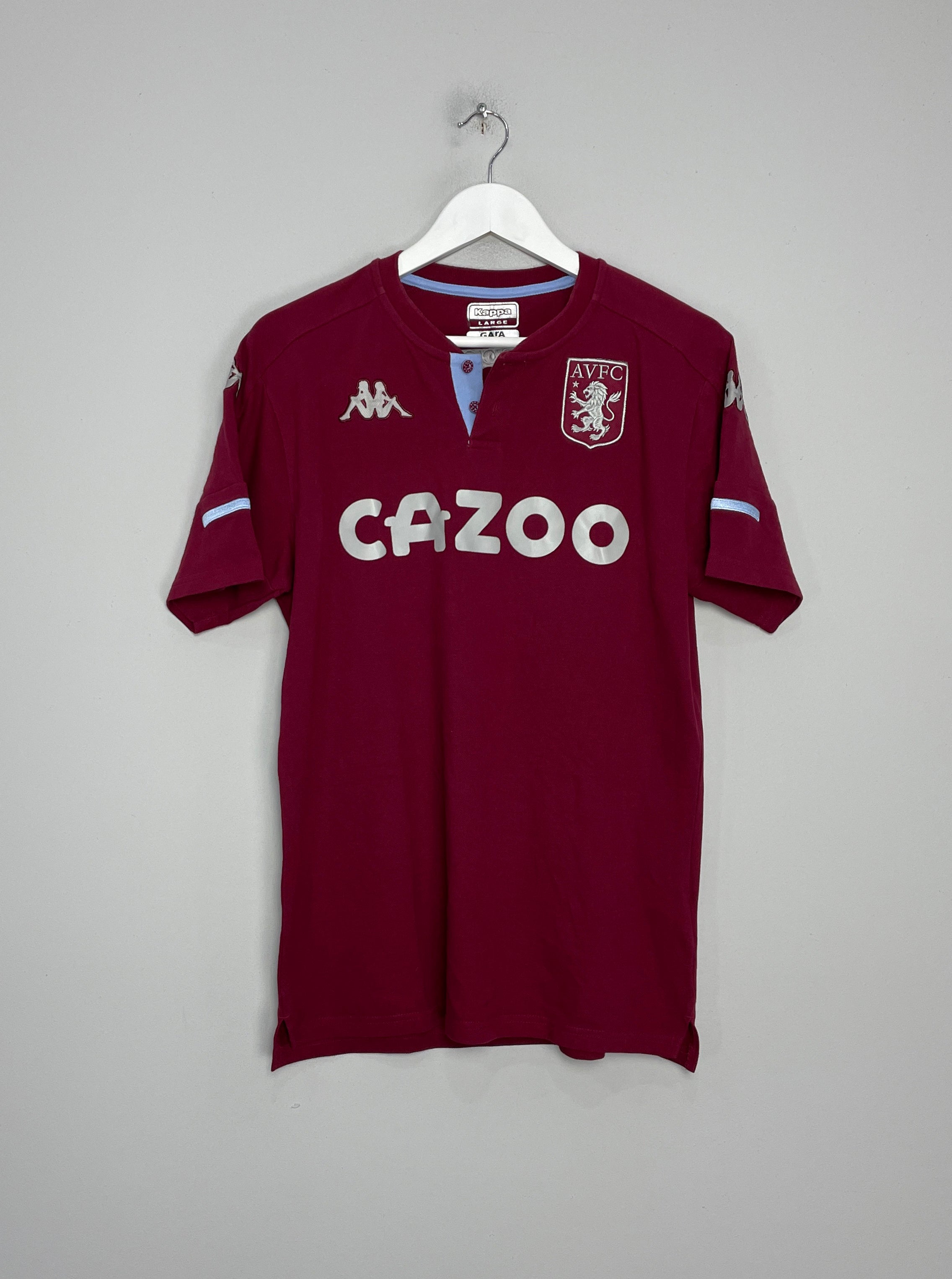 Shop 2020/21 ASTON VILLA POLO SHIRT (L) KAPPA, classic football shirts, vintage football shirts & retro soccer jerseys at Cult Kits