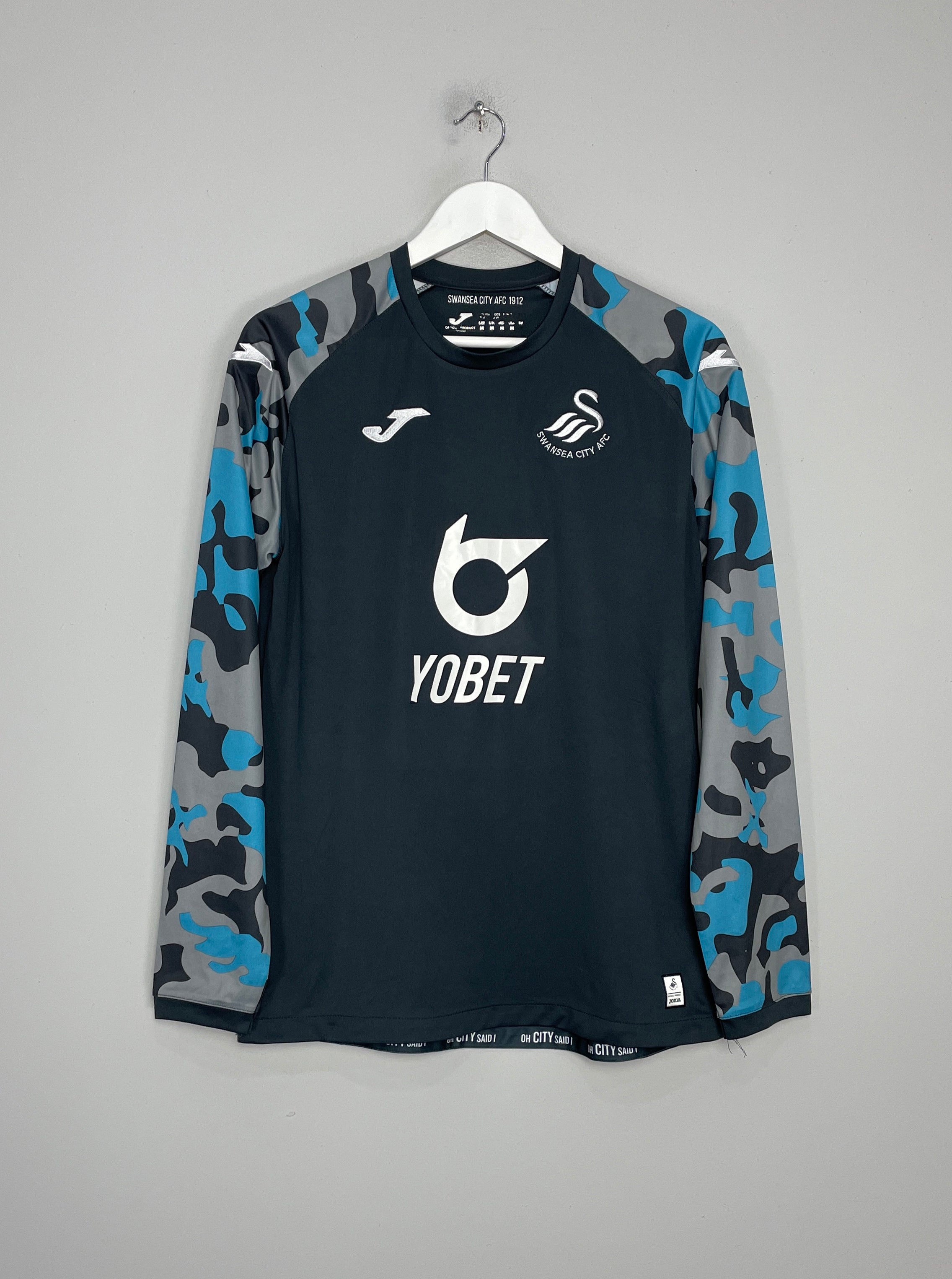 Shop 2019/20 SWANSEA CITY GK SHIRT (M) JOMA, classic football shirts, vintage football shirts & retro soccer jerseys at Cult Kits