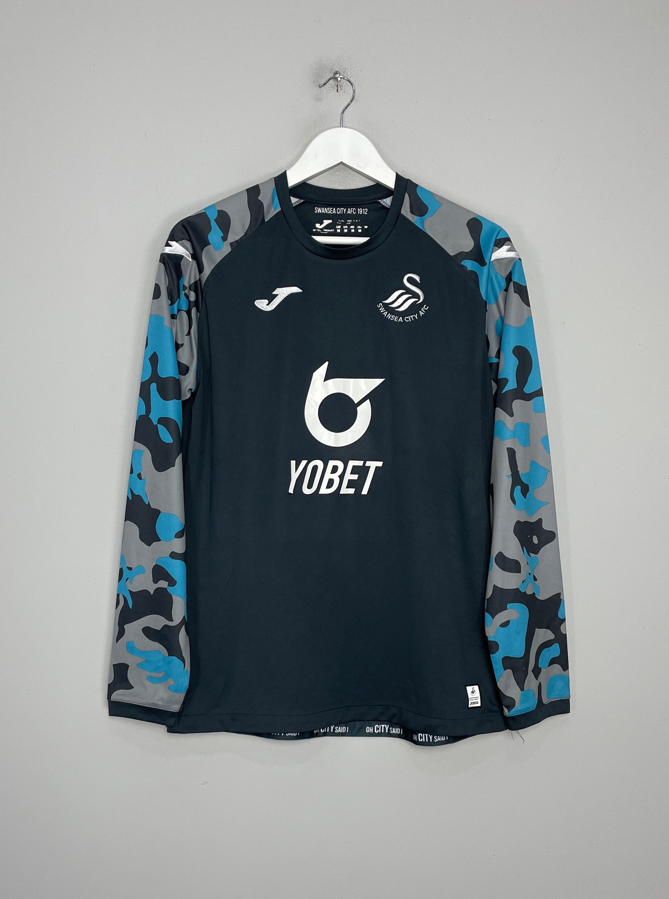 Shop 2019/20 SWANSEA CITY GK SHIRT (M) JOMA, classic football shirts, vintage football shirts & retro soccer jerseys at Cult Kits
