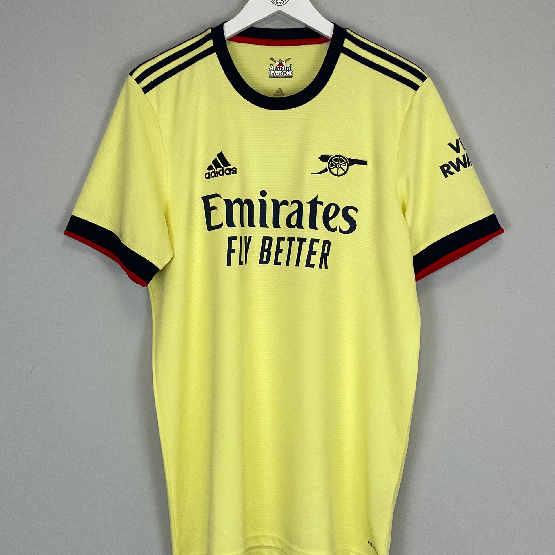 Shop 2021/22 ARSENAL AWAY SHIRT (L) ADIDAS, classic football shirts, vintage football shirts & retro soccer jerseys at Cult Kits