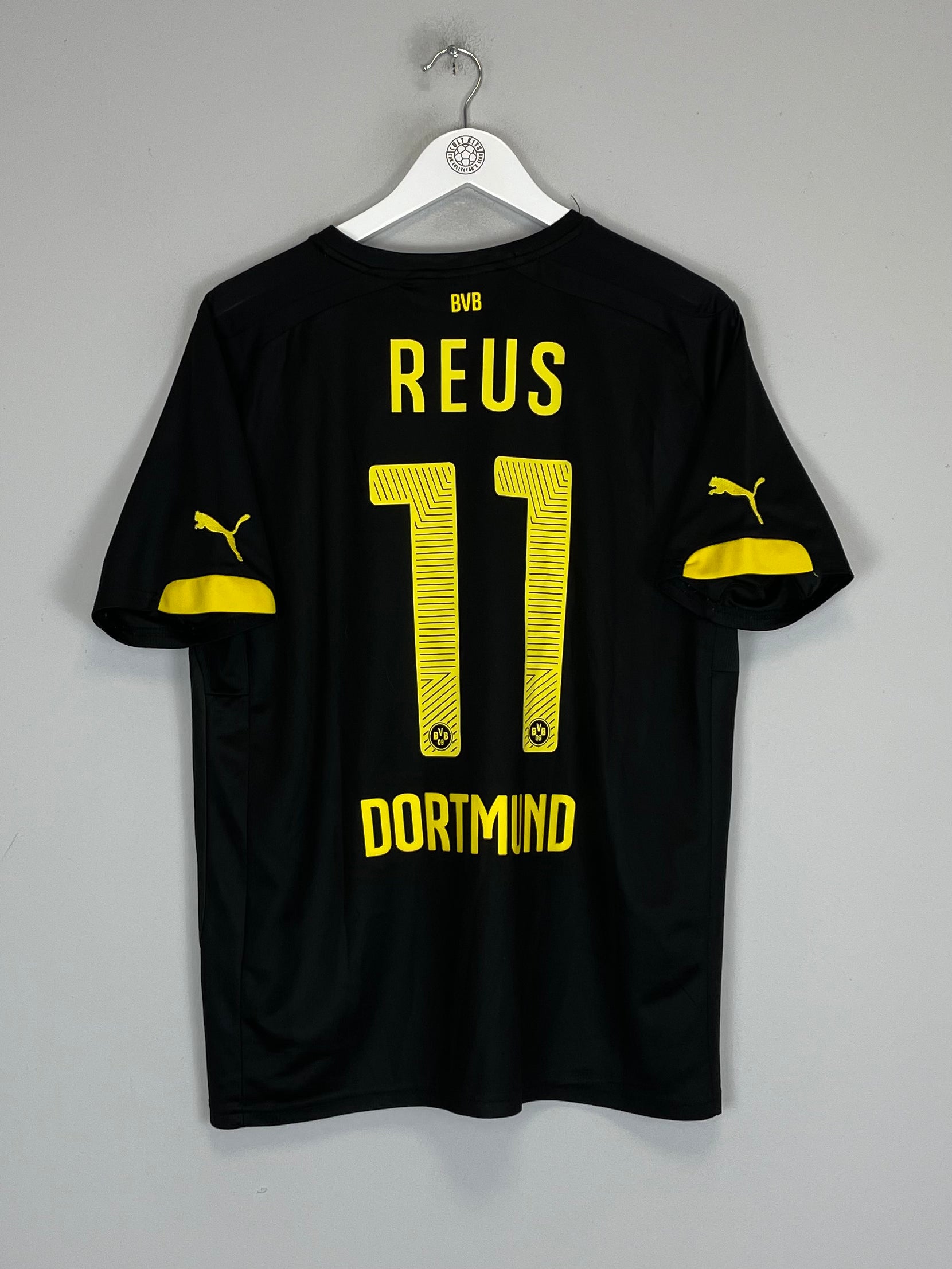 Shop 2014/15 DORTMUND REUS #11 AWAY SHIRT (L) PUMA, classic football shirts, vintage football shirts & retro soccer jerseys at Cult Kits
