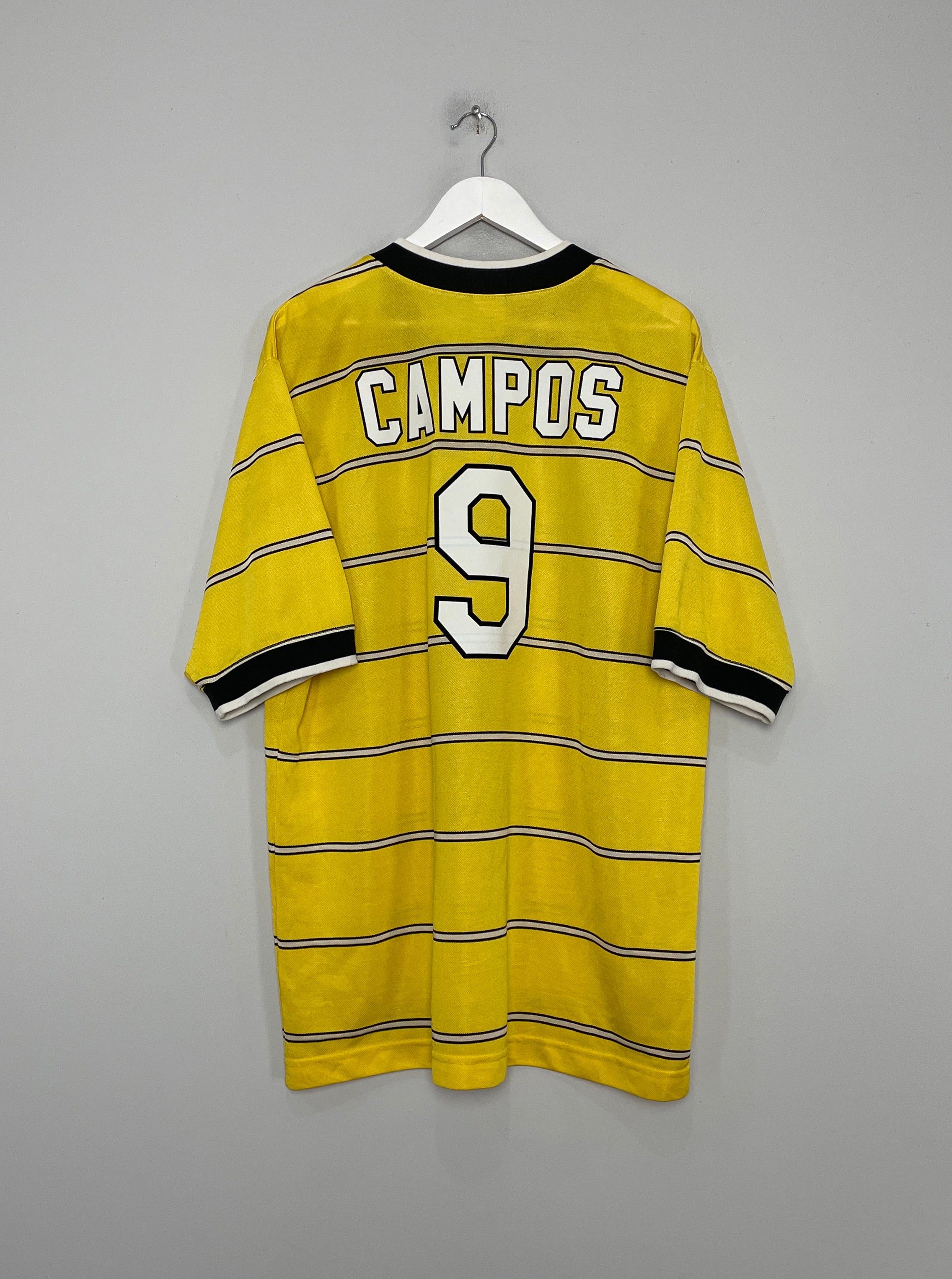 Shop 1999/00 MEXICO CAMPOS #9 GK SHIRT (XL) NIKE, classic football shirts, vintage football shirts & retro soccer jerseys at Cult Kits
