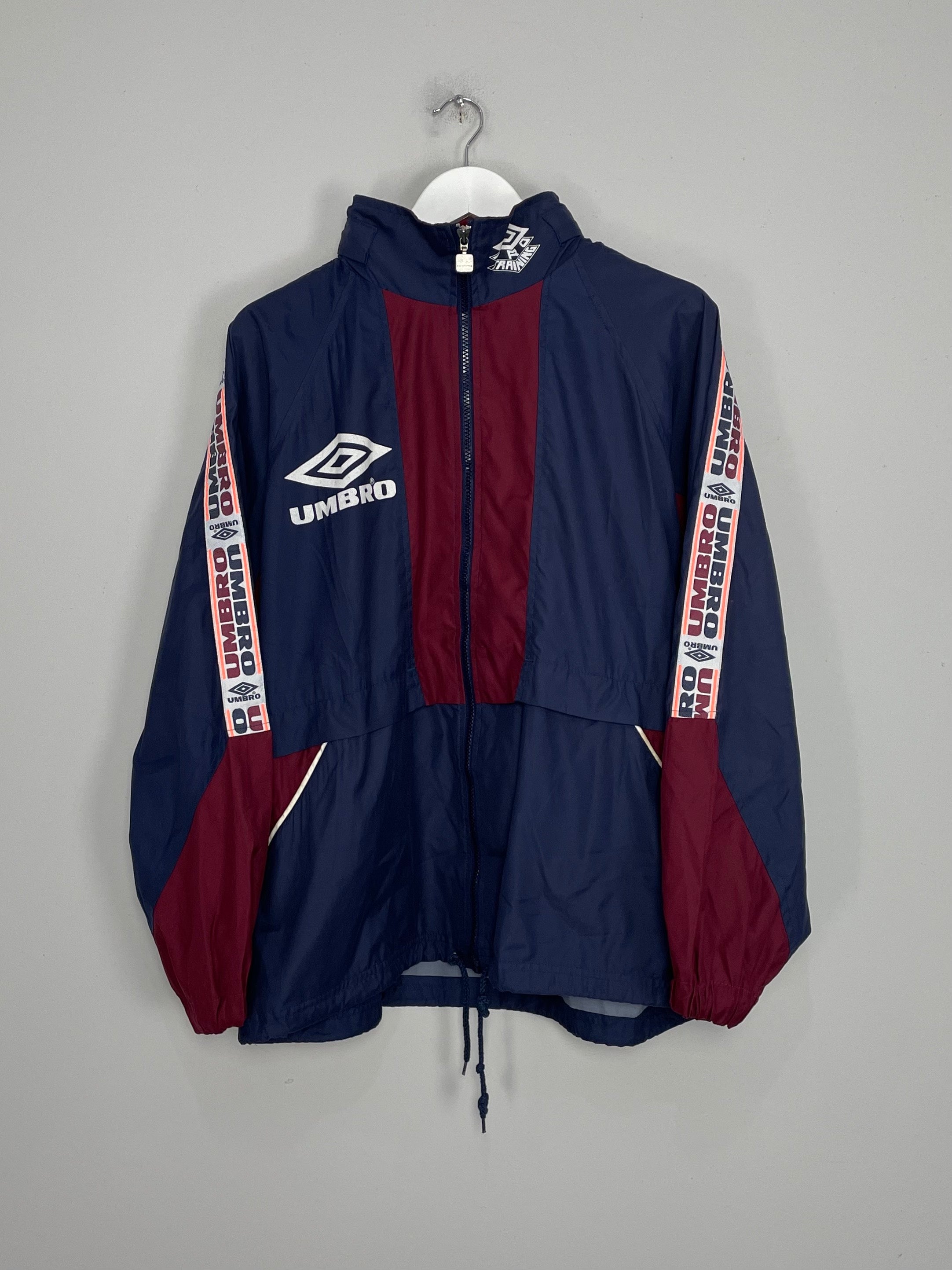 Shop 1997/98 PRO TRAINING JACKET (M) UMBRO, classic football shirts, vintage football shirts & retro soccer jerseys at Cult Kits
