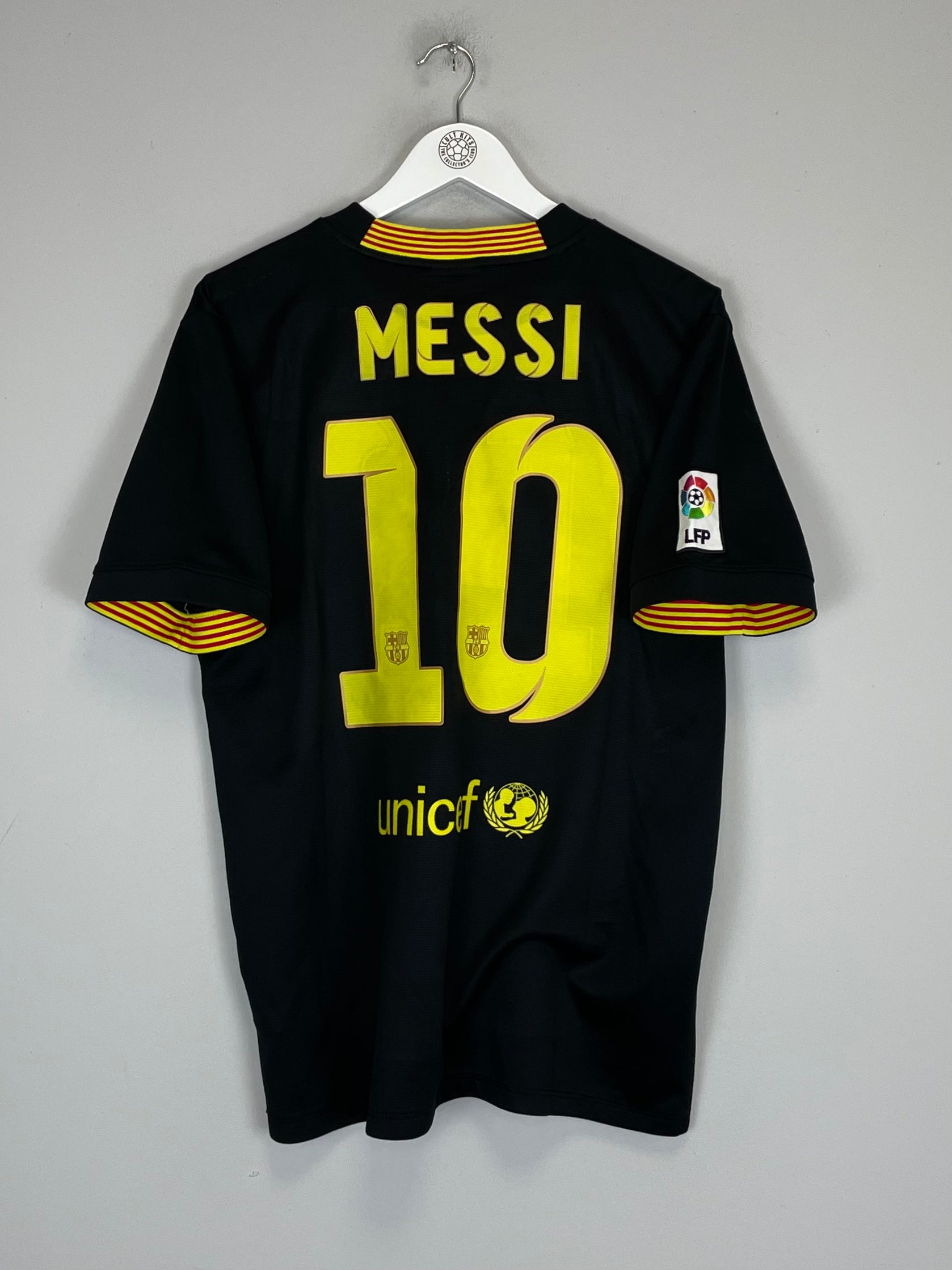 Shop 2013/14 BARCELONA MESSI #10 THIRD SHIRT (L) NIKE, classic football shirts, vintage football shirts & retro soccer jerseys at Cult Kits