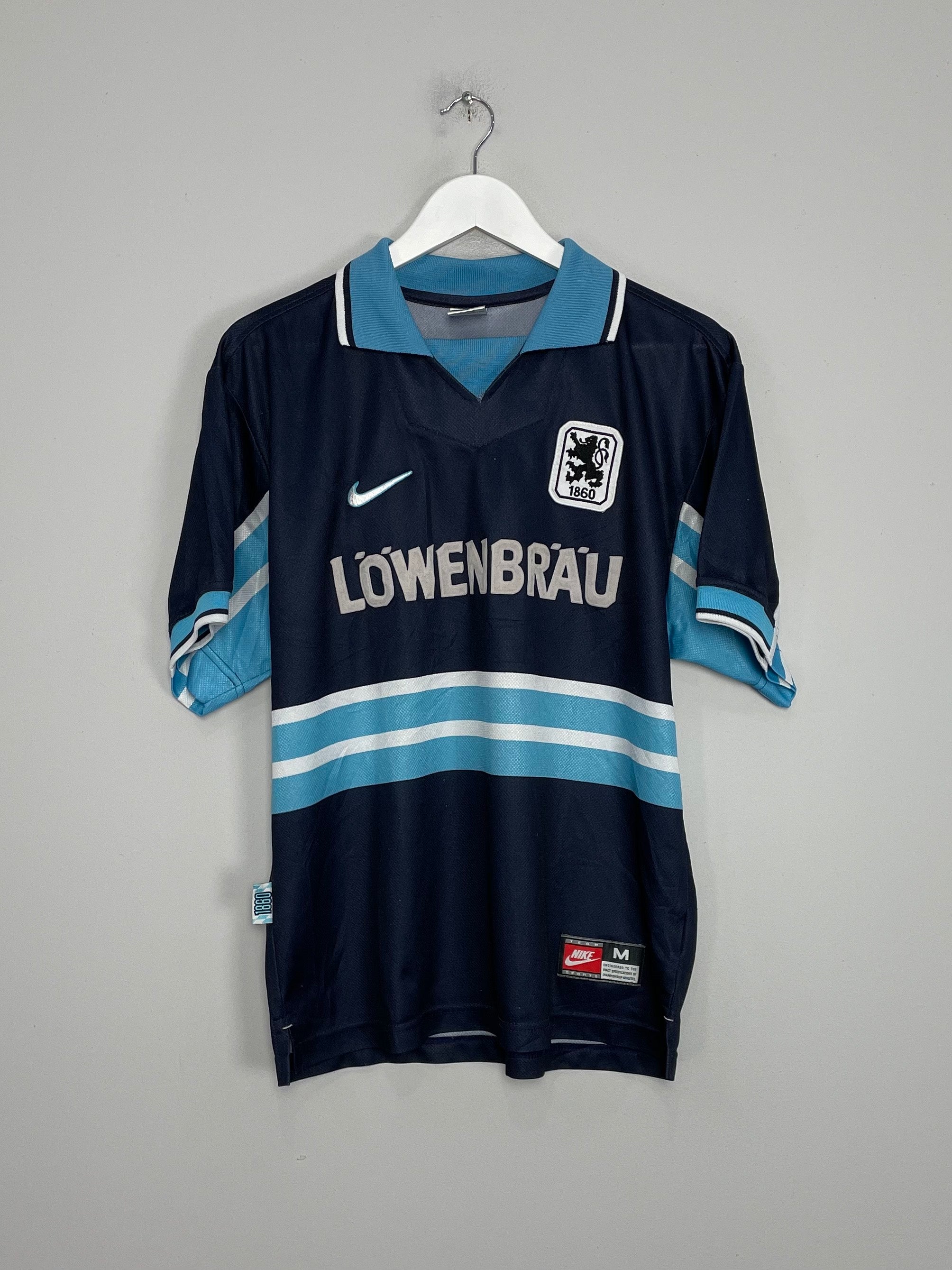 Shop 1997/98 1860 MUNICH AWAY SHIRT (M) NIKE, classic football shirts, vintage football shirts & retro soccer jerseys at Cult Kits