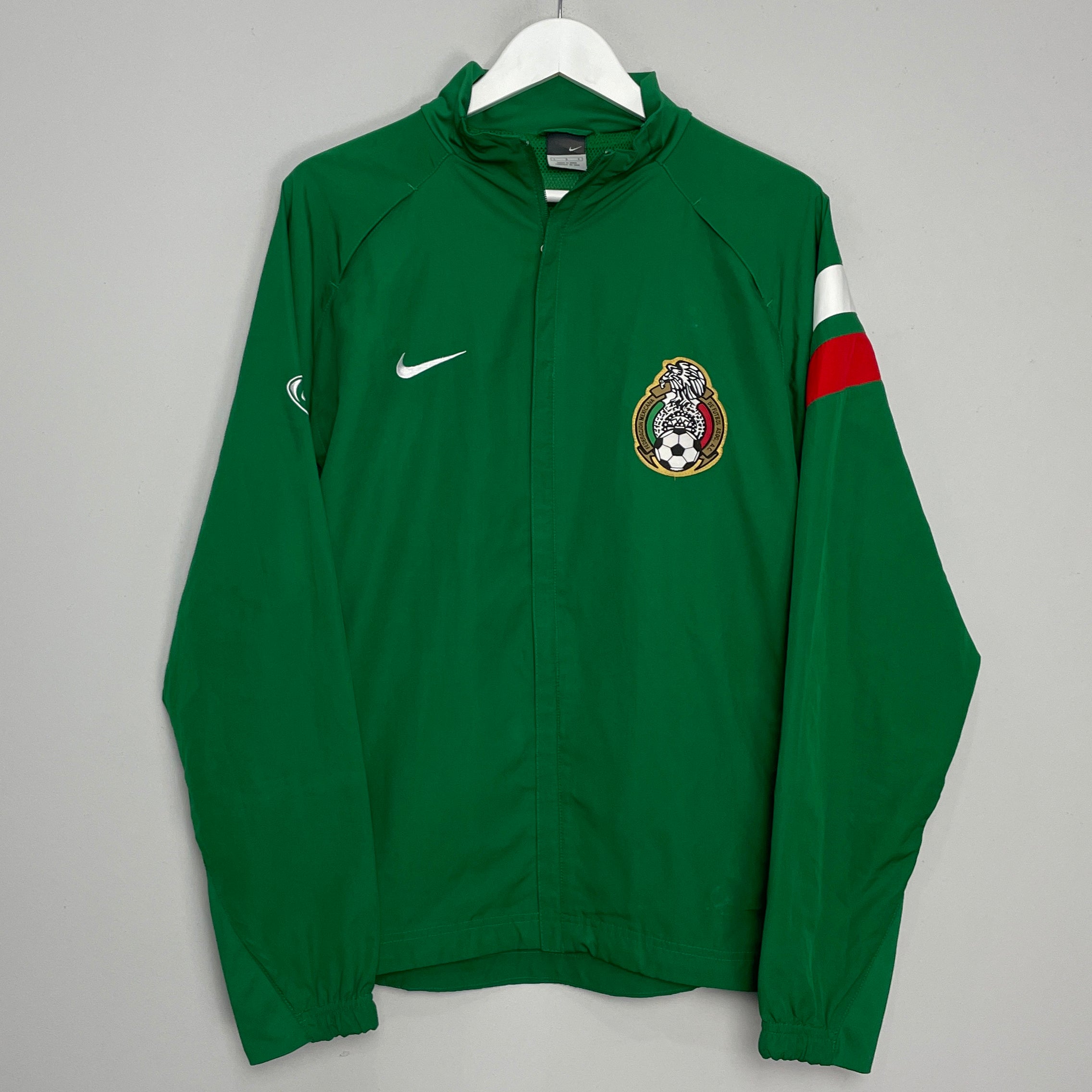 Shop 2012/13 MEXICO TRACK JACKET (L) NIKE, classic football shirts, vintage football shirts & retro soccer jerseys at Cult Kits