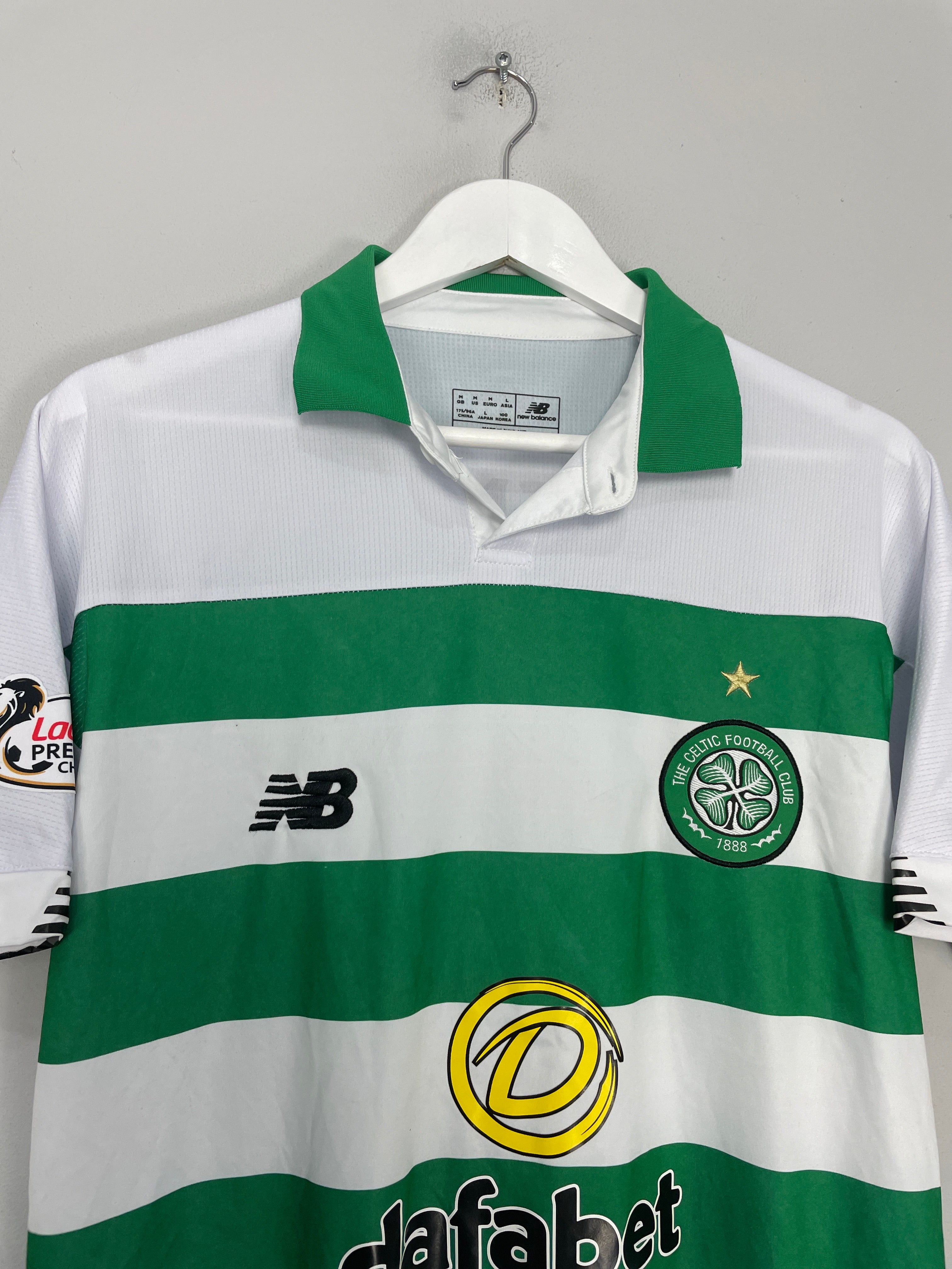 Shop 2019/20 CELTIC HOME SHIRT (M) NEW BALANCE, classic football shirts, vintage football shirts & retro soccer jerseys at Cult Kits