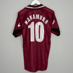Shop 2002/03 REGGINA NAKAMURA #10 HOME SHIRT (M) ASICS, classic football shirts, vintage football shirts & retro soccer jerseys at Cult Kits