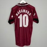 Shop 2002/03 REGGINA NAKAMURA #10 HOME SHIRT (M) ASICS, classic football shirts, vintage football shirts & retro soccer jerseys at Cult Kits