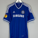 Shop 2013/14 CHELSEA 'CHAMPIONS OF EUROPE' HOME SHIRT (L) ADIDAS, classic football shirts, vintage football shirts & retro soccer jerseys at Cult Kits