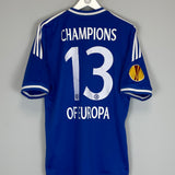 Shop 2013/14 CHELSEA 'CHAMPIONS OF EUROPE' HOME SHIRT (L) ADIDAS, classic football shirts, vintage football shirts & retro soccer jerseys at Cult Kits