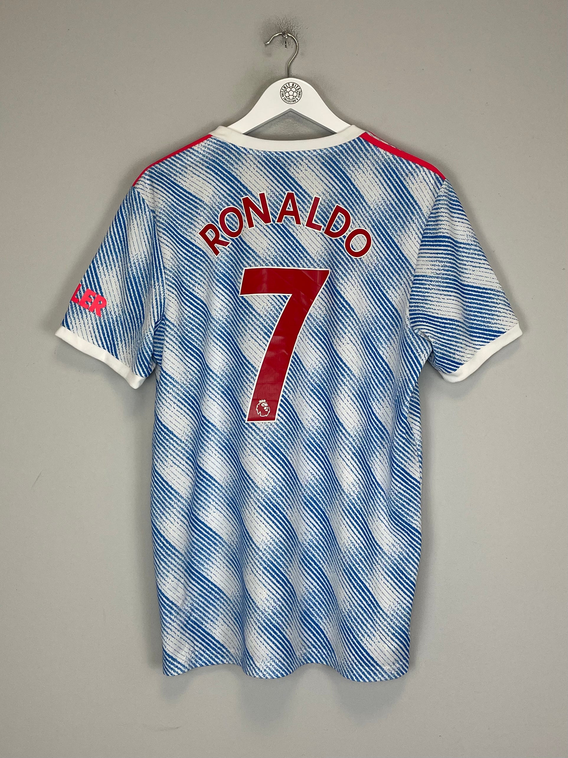 Shop 2021/22 MANCHESTER UNITED RONALDO #7 AWAY SHIRT (L) ADIDAS, classic football shirts, vintage football shirts & retro soccer jerseys at Cult Kits