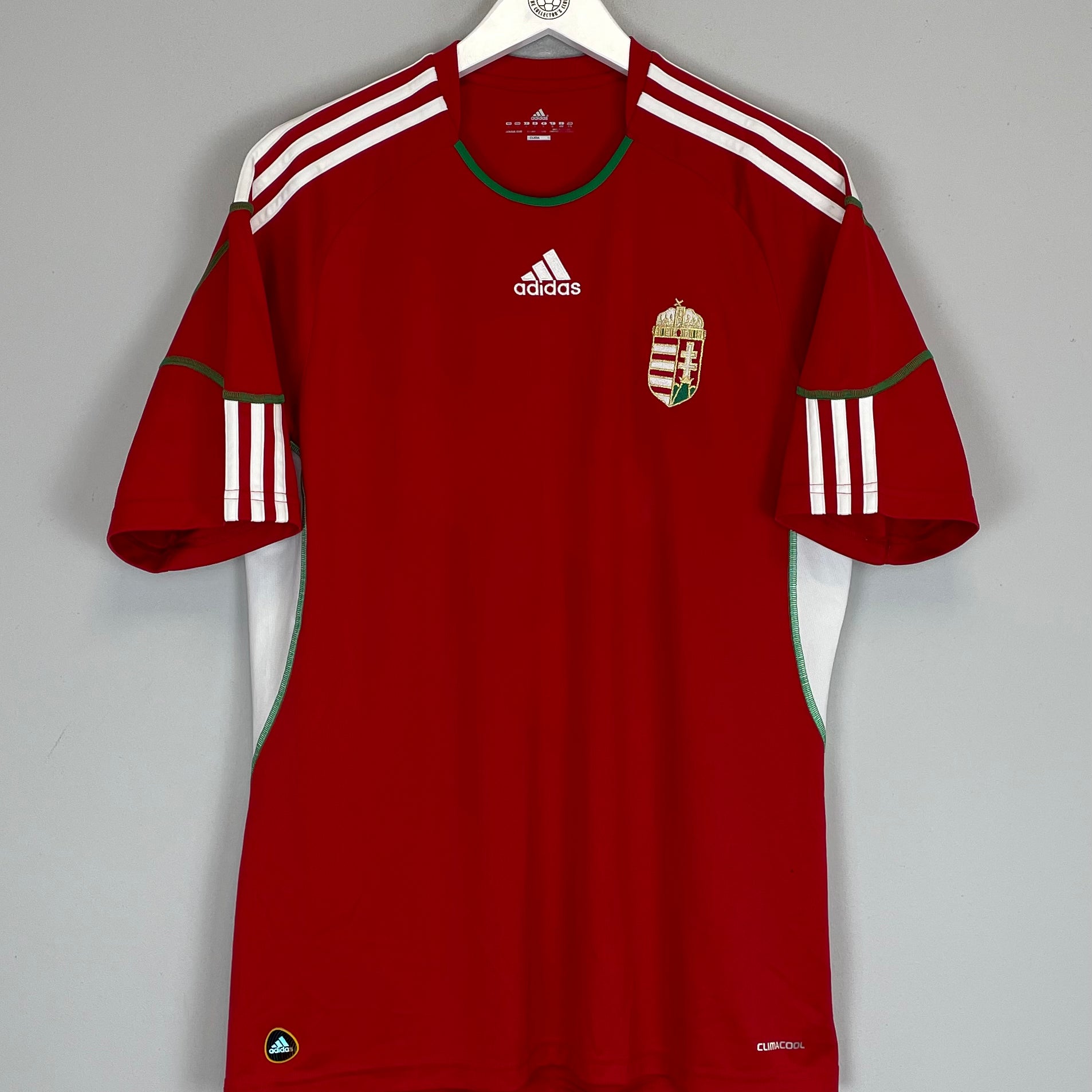Shop 2010/12 HUNGARY HOME SHIRT (L) ADIDAS, classic football shirts, vintage football shirts & retro soccer jerseys at Cult Kits