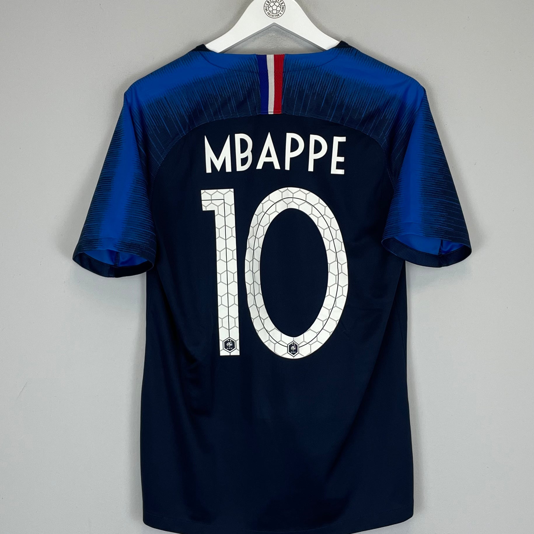 Shop 2018 FRANCE MBAPPE #10 HOME SHIRT (S) NIKE, classic football shirts, vintage football shirts & retro soccer jerseys at Cult Kits