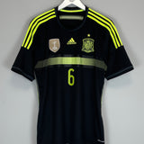 2013/15 SPAIN INIESTA #6 AWAY SHIRT (L) ADIDAS