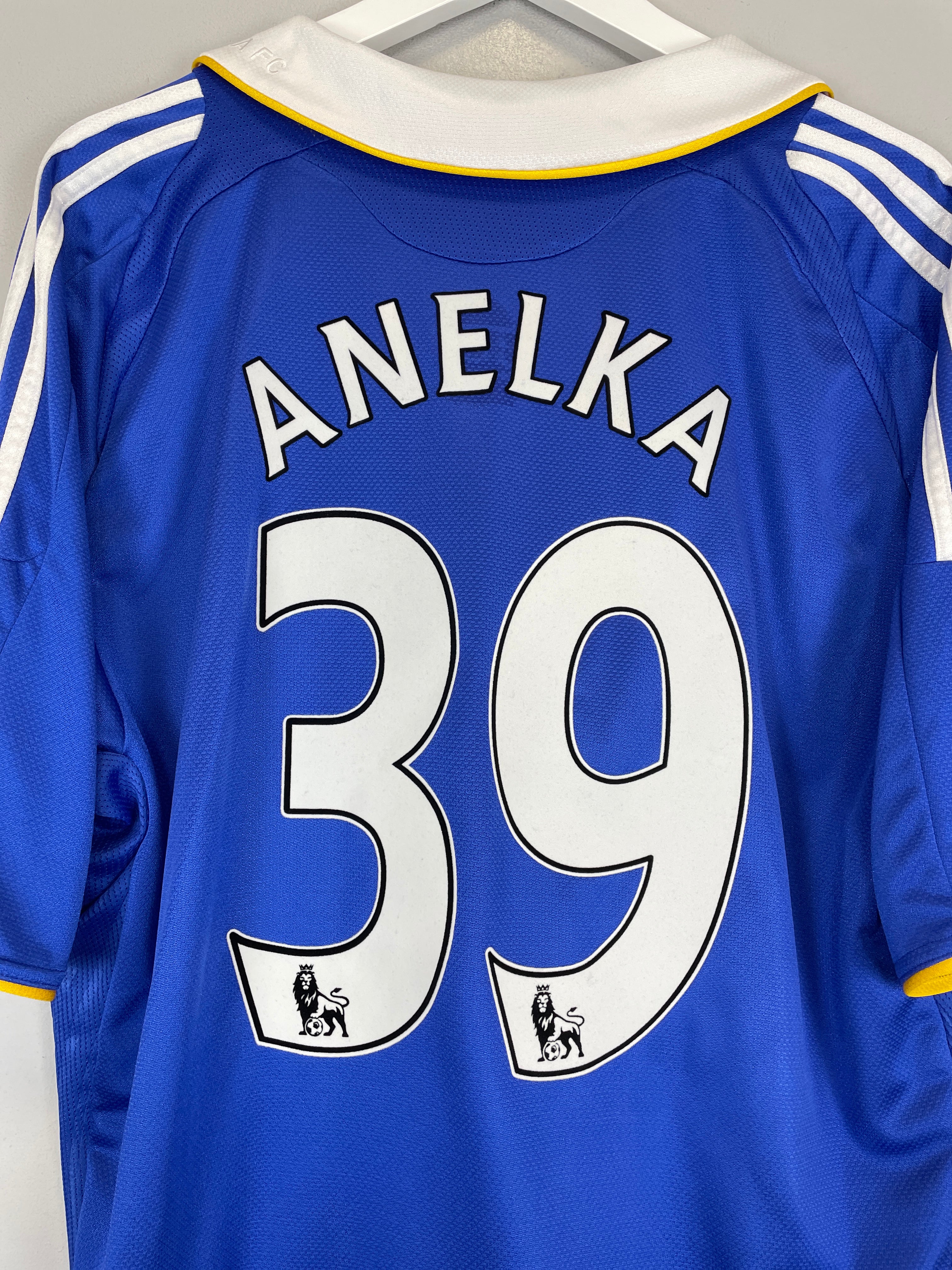Shop 2008/09 CHELSEA ANELKA #39 HOME SHIRT (XL) ADIDAS, classic football shirts, vintage football shirts & retro soccer jerseys at Cult Kits