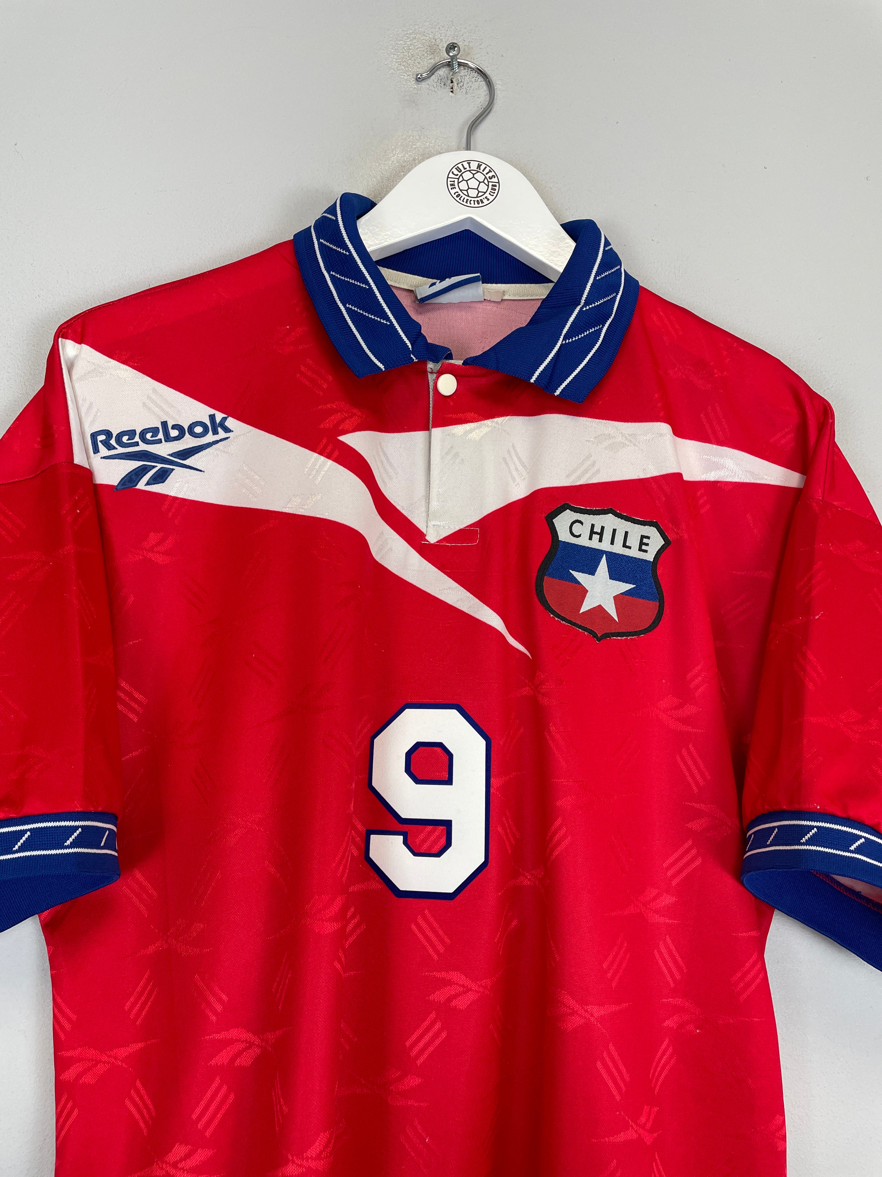 1997/99 CHILE ZAMORANO #9 HOME SHIRT (M) REEBOK – Cult Kits 1997/99 CHILE ZAMORANO #9 HOME SHIRT (M) REEBOK – Cult Kits