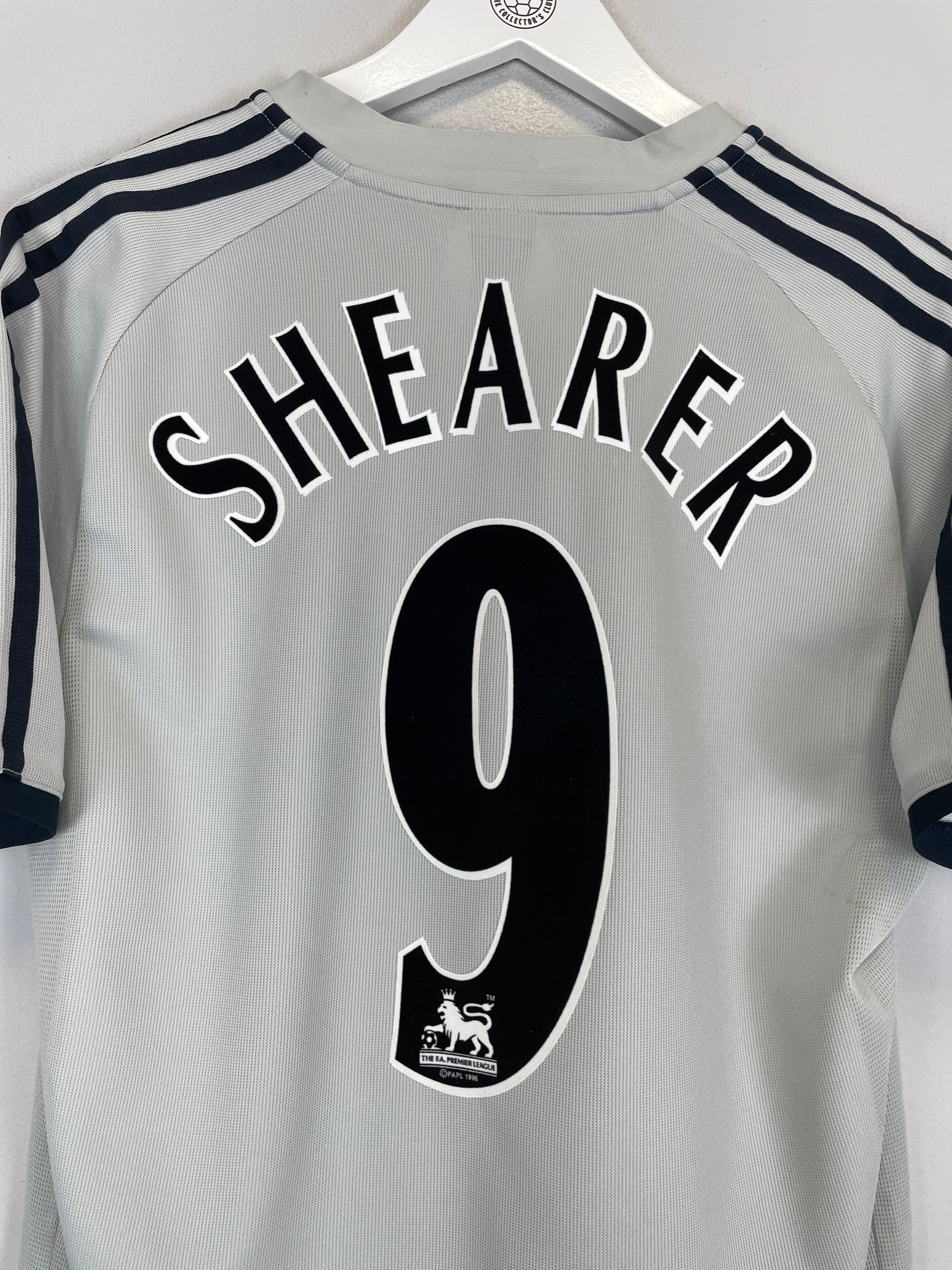 2002/03 NEWCASTLE UNITED SHEARER #9 AWAY SHIRT (M) ADIDAS – Cult Kits