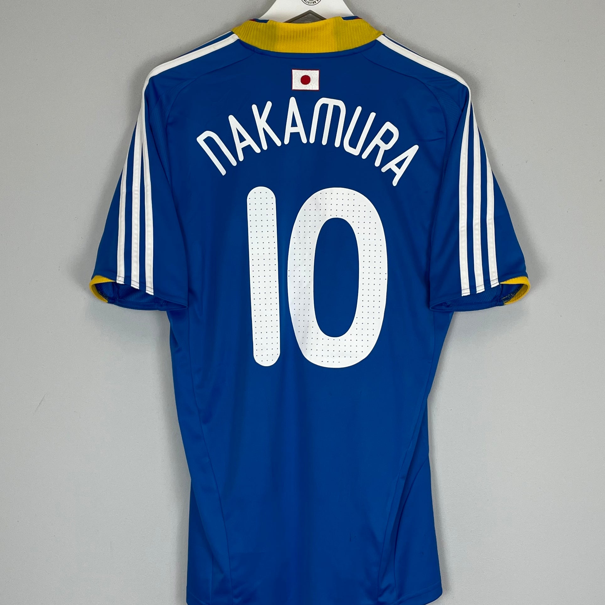 Shop 2008/09 JAPAN NAKAMURA #10 HOME SHIRT (M) ADIDAS, classic football shirts, vintage football shirts & retro soccer jerseys at Cult Kits