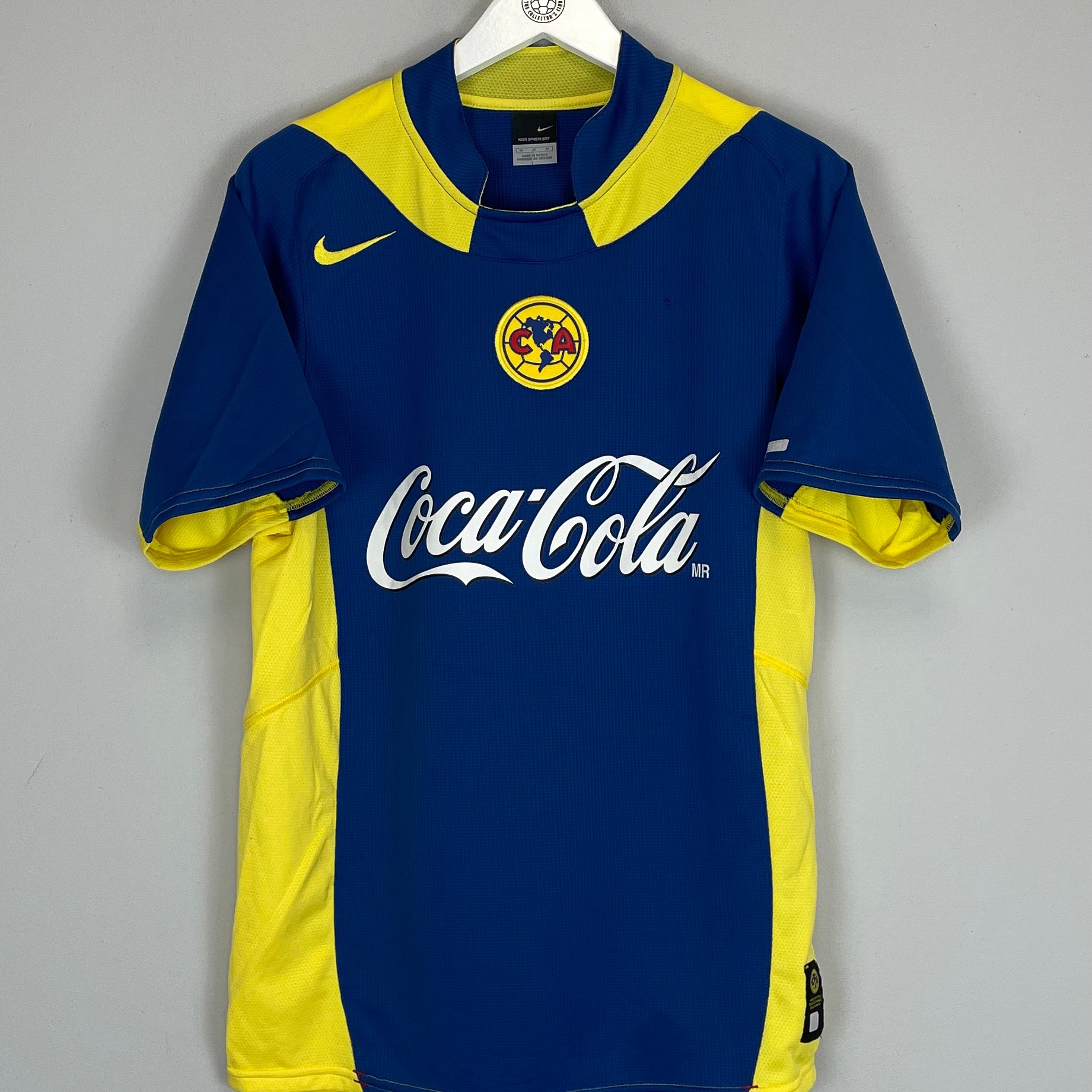 Shop 2004/05 CLUB AMERICA AWAY SHIRT (M) NIKE, classic football shirts, vintage football shirts & retro soccer jerseys at Cult Kits