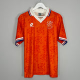 1994 NETHERLANDS *PLAYER ISSUE* HOME SHIRT (M) LOTTO