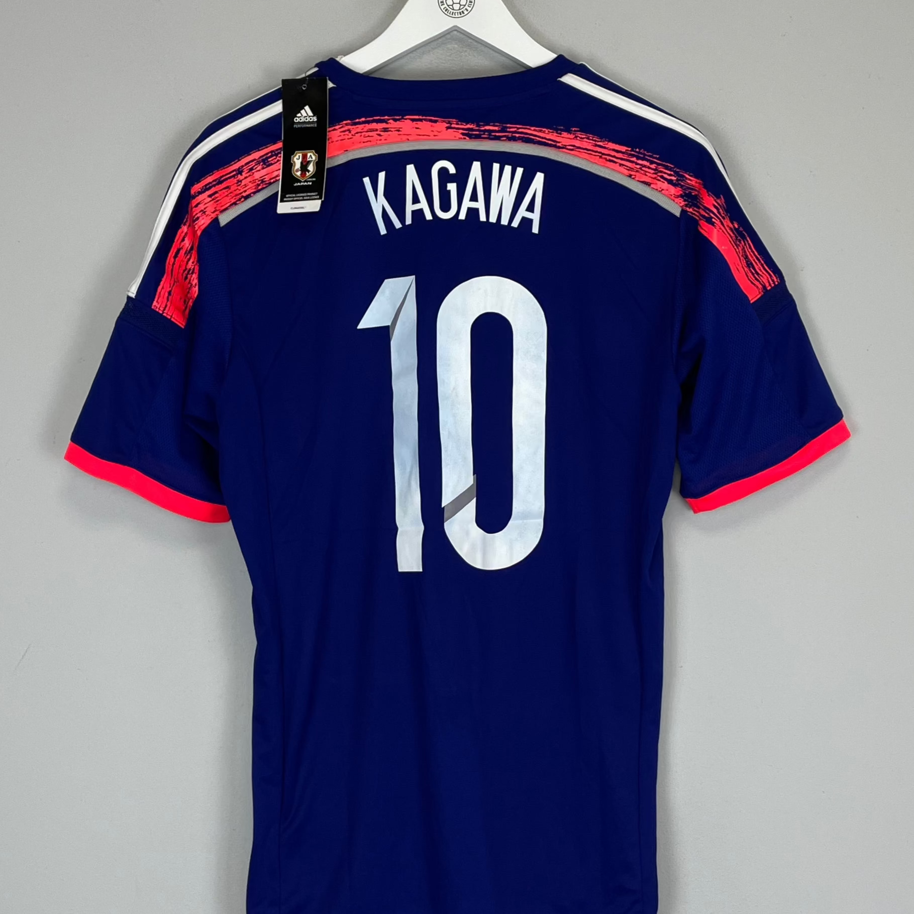 Shop 2014/15 JAPAN KAGAWA #10 *BNWT* HOME SHIRT (M) ADIDAS, classic football shirts, vintage football shirts & retro soccer jerseys at Cult Kits