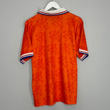 1994 NETHERLANDS *PLAYER ISSUE* HOME SHIRT (M) LOTTO