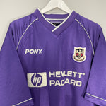 Shop 1998/99 TOTTENHAM CAMPBELL #23 AWAY SHIRT (XL) PONY, classic football shirts, vintage football shirts & retro soccer jerseys at Cult Kits