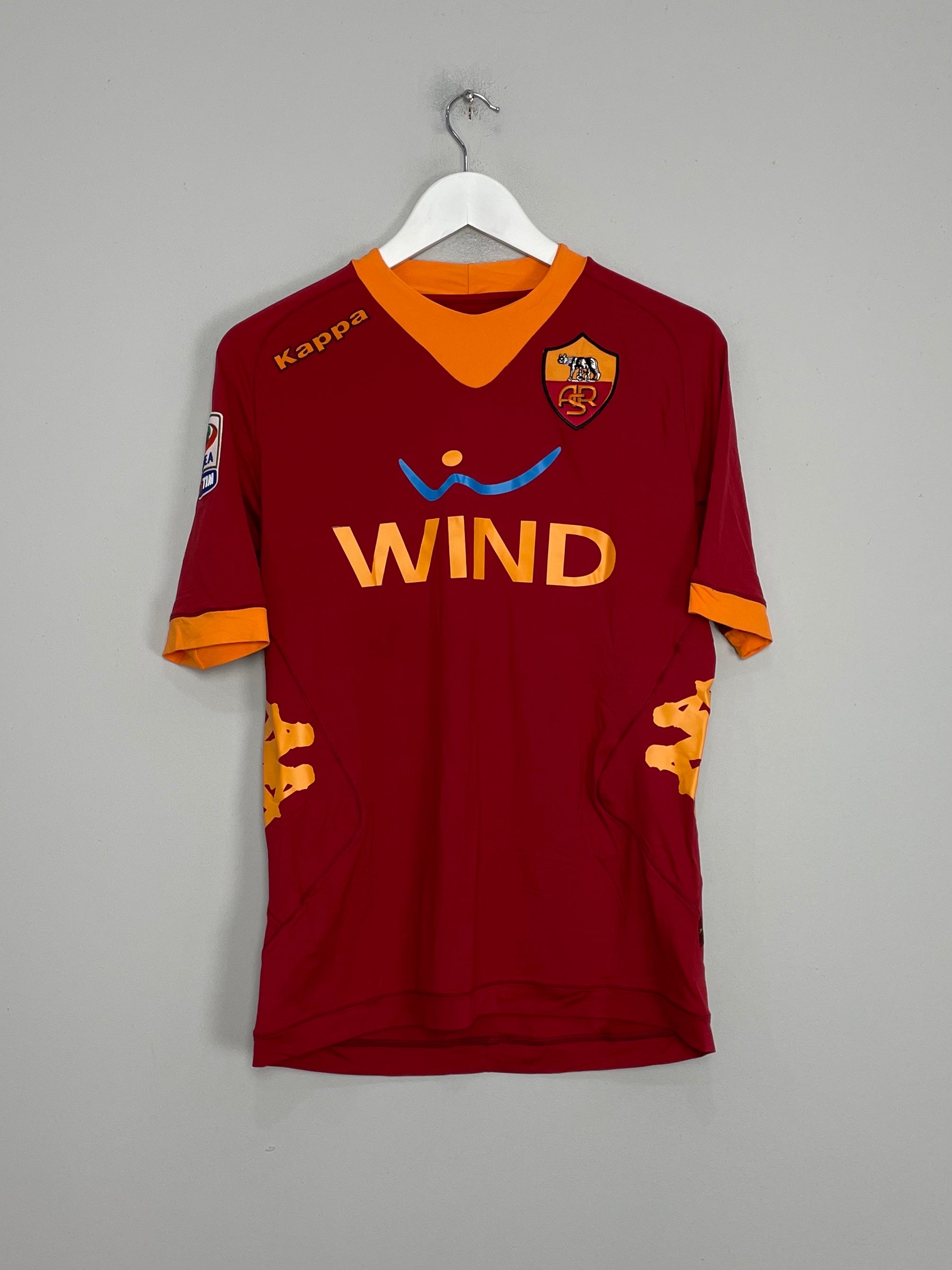Shop 2011/12 ROMA TOTTI #10 HOME SHIRT (L) KAPPA, classic football shirts, vintage football shirts & retro soccer jerseys at Cult Kits