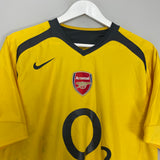 2005/06 ARSENAL AWAY SHIRT (M) NIKE