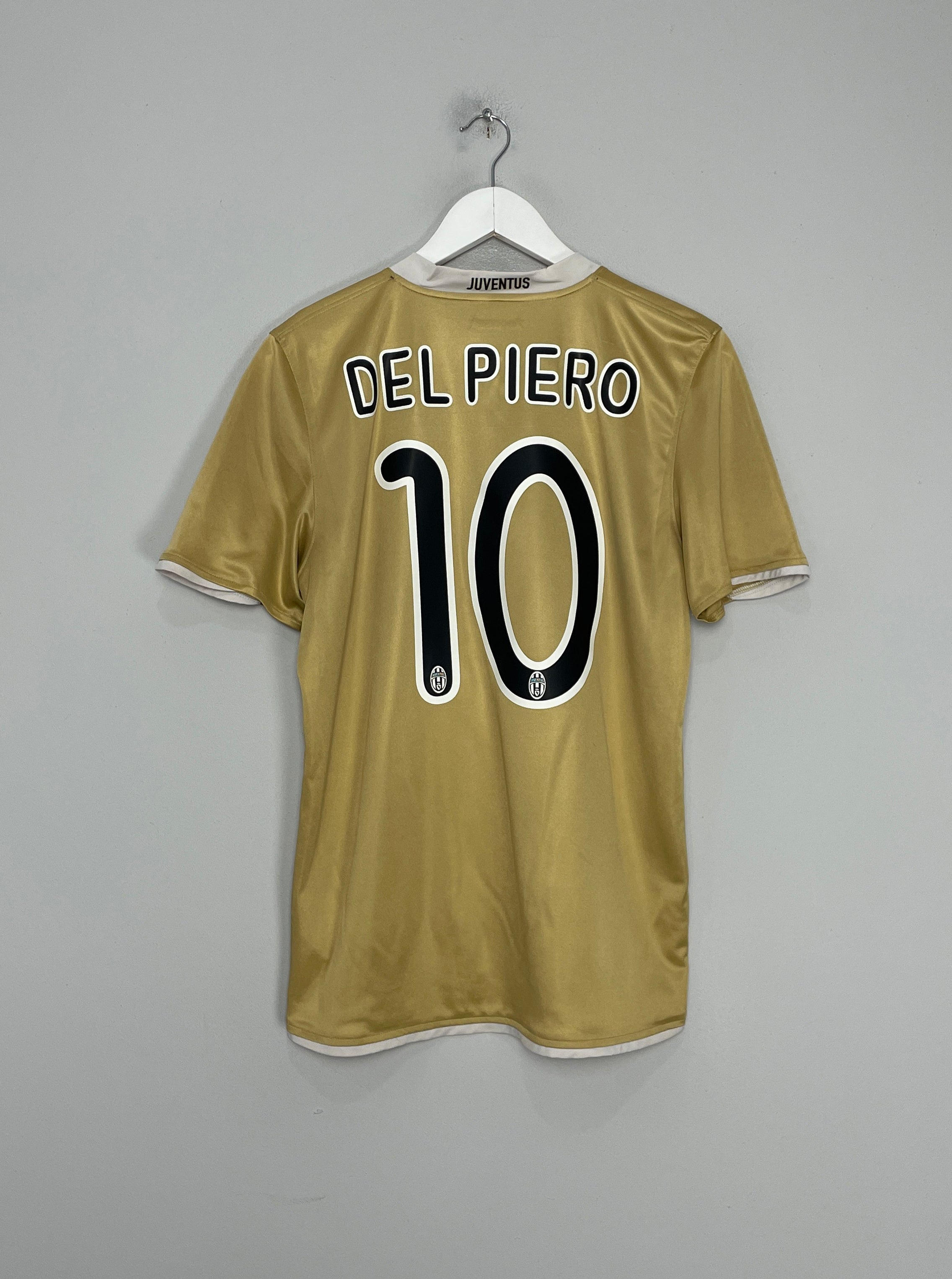 Shop 2008/09 JUVENTUS DEL PIERO #10 HOME SHIRT (M) NIKE, classic football shirts, vintage football shirts & retro soccer jerseys at Cult Kits