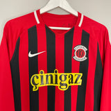 Shop 2017/18 TAVSANLI LINYITSPOR AYDEMIR #64 L/S HOME SHIRT (M) NIKE, classic football shirts, vintage football shirts & retro soccer jerseys at Cult Kits
