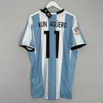 Shop 2016/17 ARGENTINA AGUERO #11 *BNWT* HOME SHIRT (XL) ADIDAS, classic football shirts, vintage football shirts & retro soccer jerseys at Cult Kits