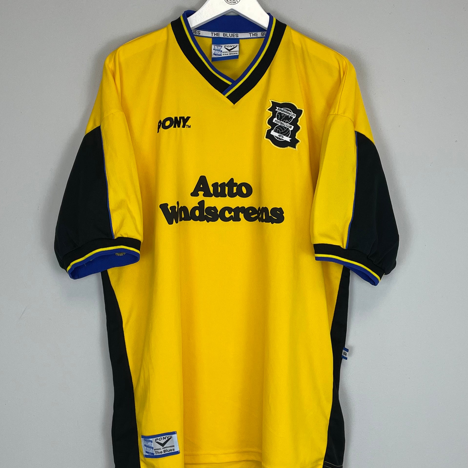 Shop 1997/98 BIRMINGHAM CITY AWAY SHIRT (XL) PONY, classic football shirts, vintage football shirts & retro soccer jerseys at Cult Kits