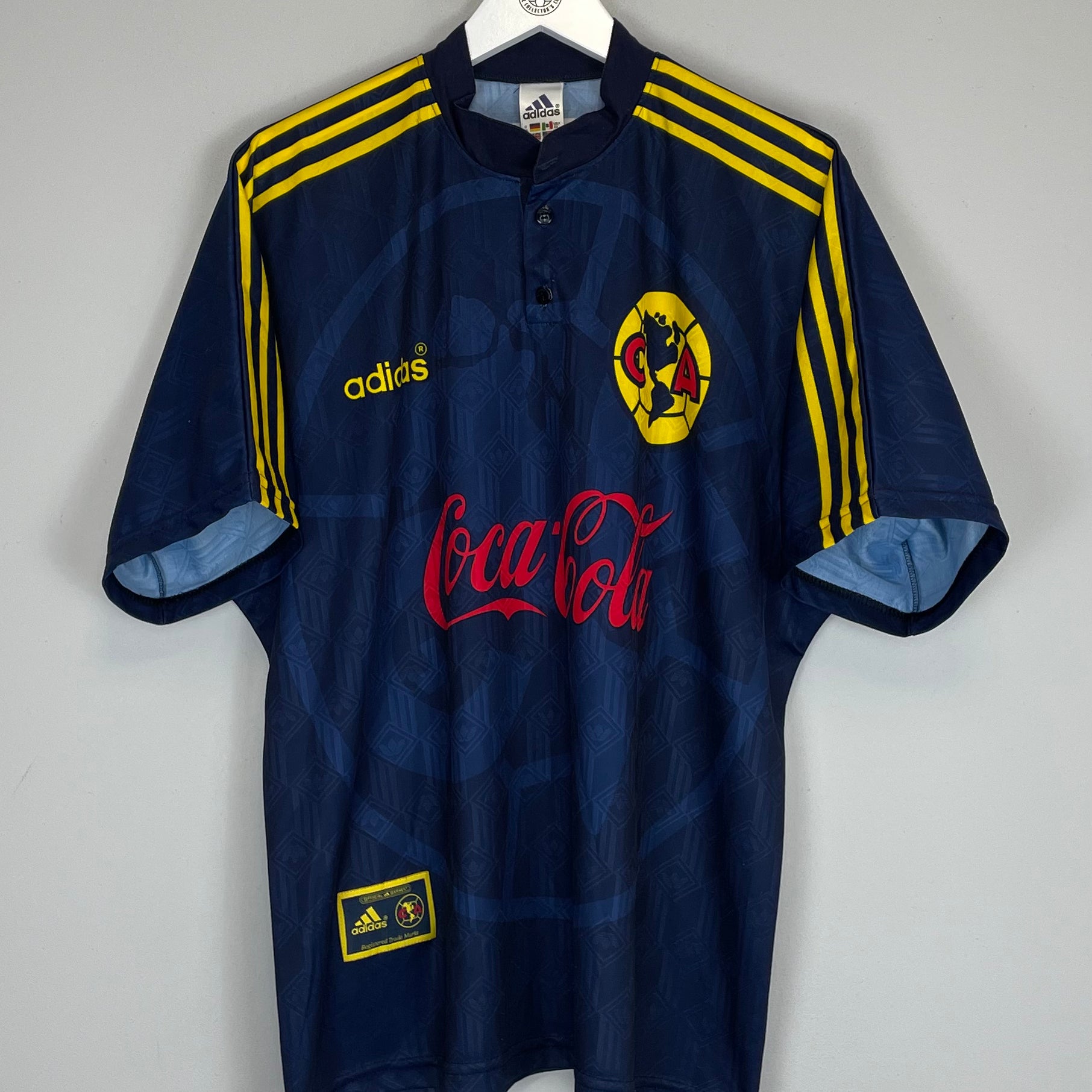 Shop 1996/98 CLUB AMERICA AWAY SHIRT (XL) ADIDAS, classic football shirts, vintage football shirts & retro soccer jerseys at Cult Kits