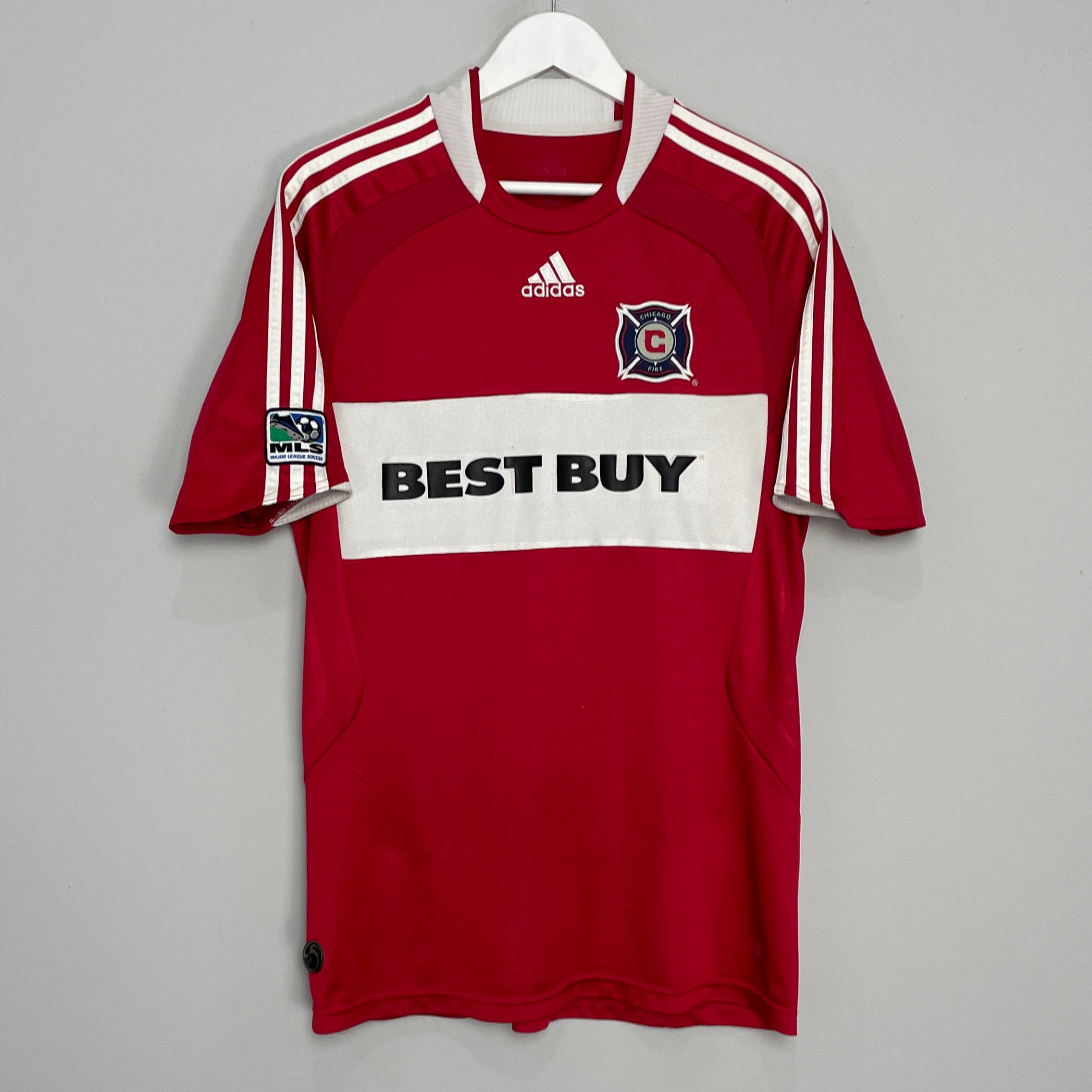 Shop 2008/09 CHICAGO FIRE HOME SHIRT (M) ADIDAS, classic football shirts, vintage football shirts & retro soccer jerseys at Cult Kits