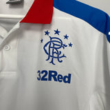 2014/15 RANGERS POLO SHIRT (L) PUMA