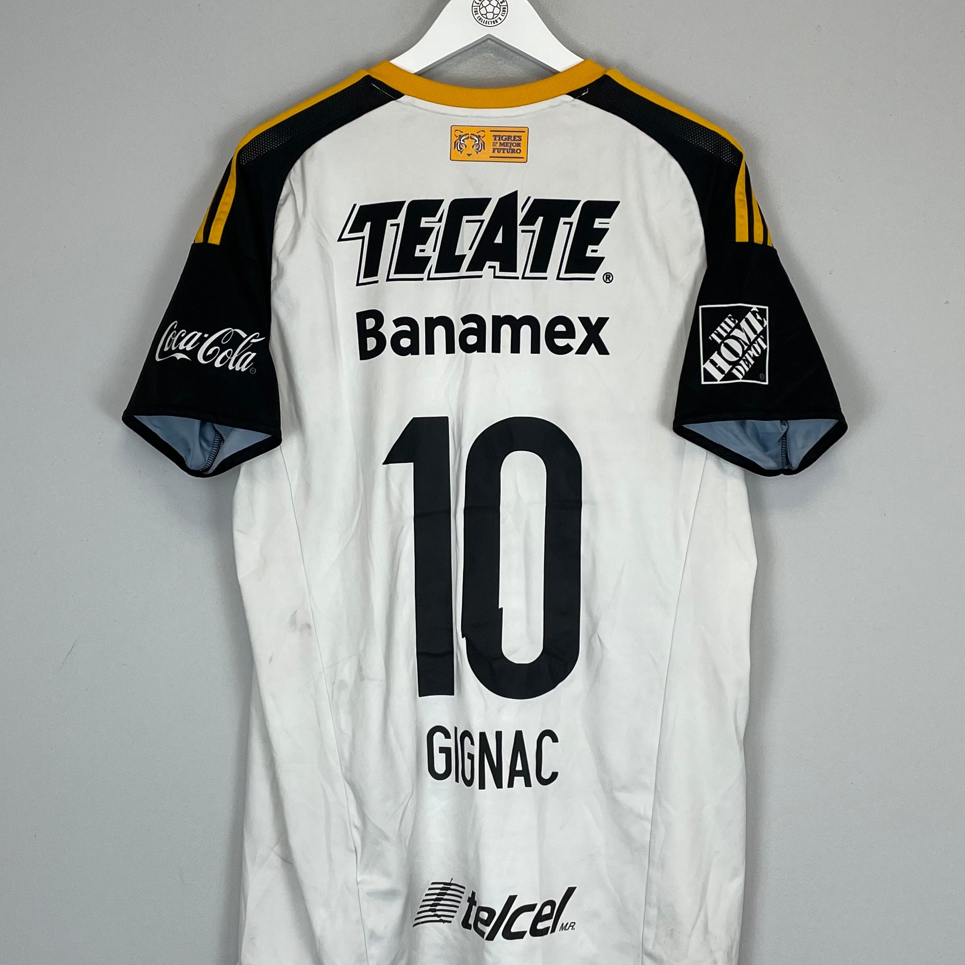 Shop 2015/16 TIGRES GIGNAC #10 THIRD SHIRT (XL) ADIDAS, classic football shirts, vintage football shirts & retro soccer jerseys at Cult Kits
