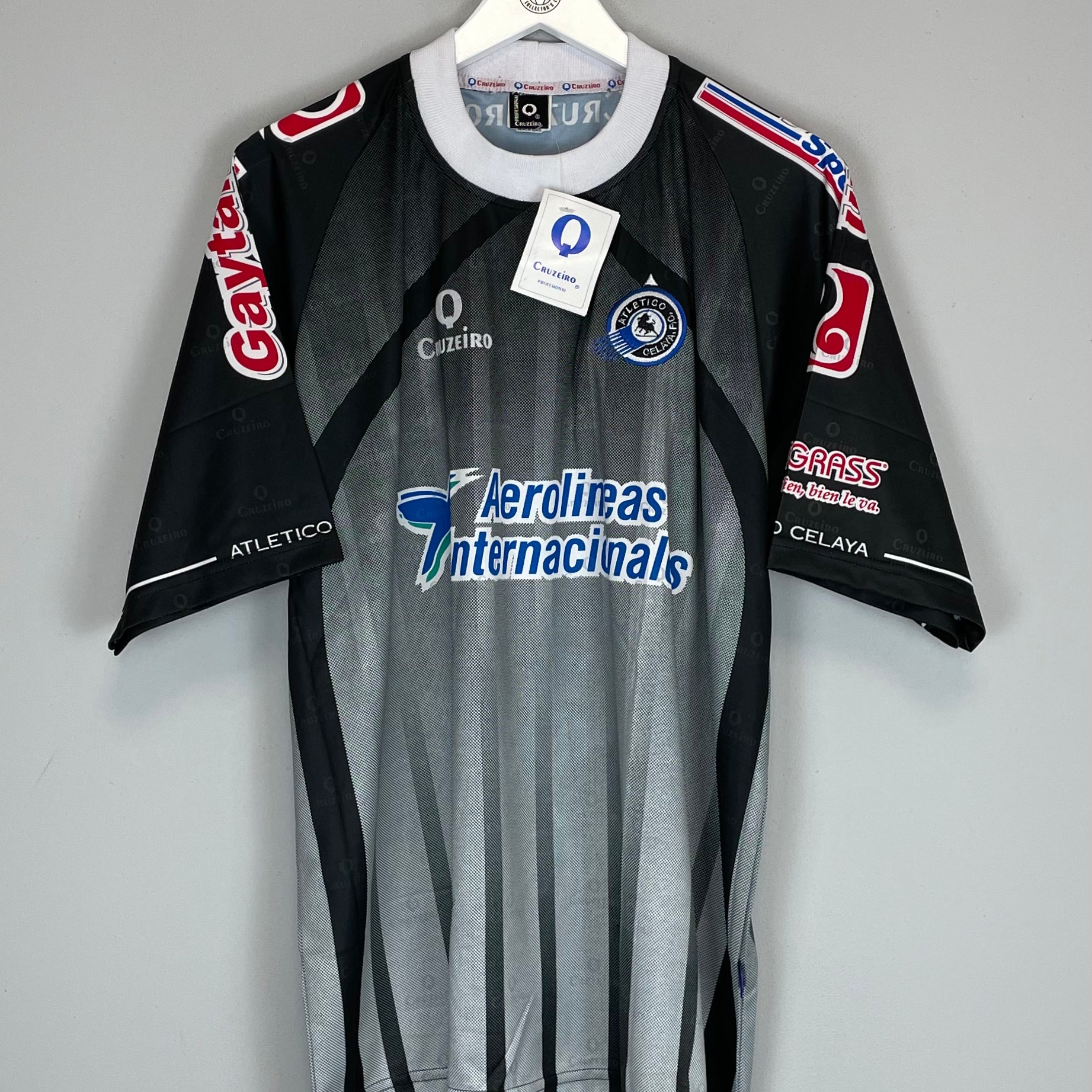 Shop 2002/03 ATLETICO CELAYA *BNWT* AWAY SHIRT (L) CRUZEIRO, classic football shirts, vintage football shirts & retro soccer jerseys at Cult Kits