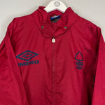 Shop 1994/96 NOTTINGHAM FOREST WINDBREAKER (XL) UMBRO, classic football shirts, vintage football shirts & retro soccer jerseys at Cult Kits